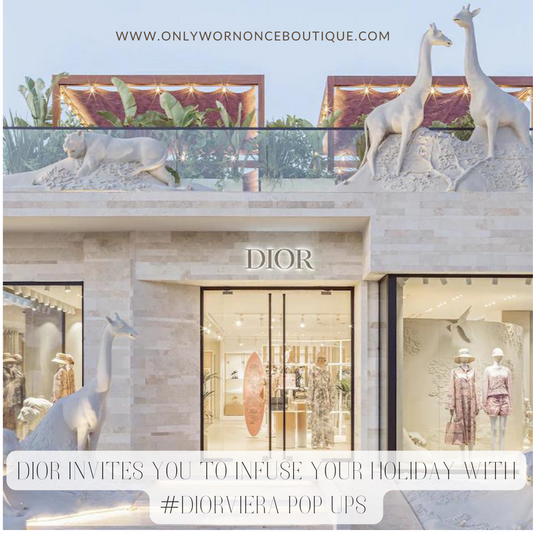 🌞 Step into the Dazzling World of Dioriviera Pop-Ups! 🌴🌊