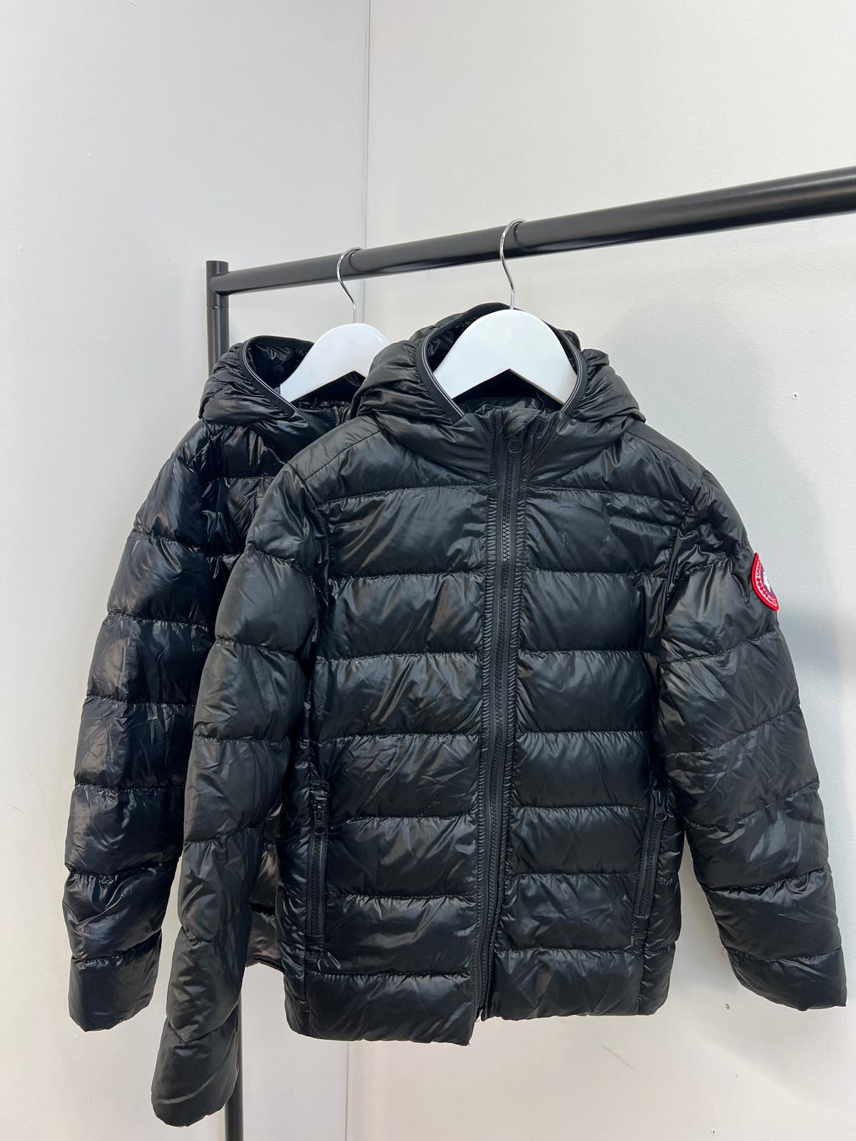 Canada Goose kids black puffer coat - Age 7/8