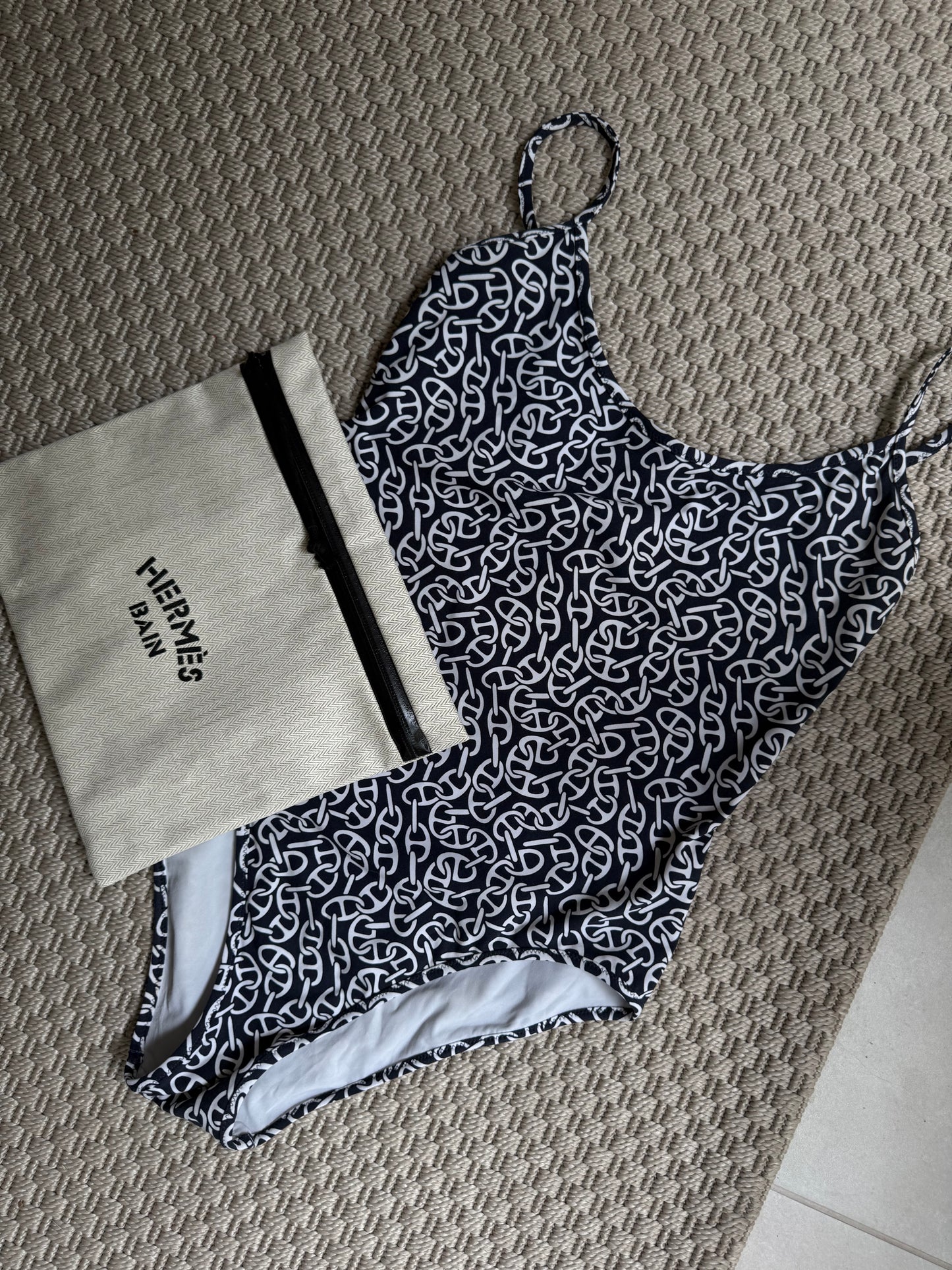 Hermes Naoussa one piece swimsuit - UK 8