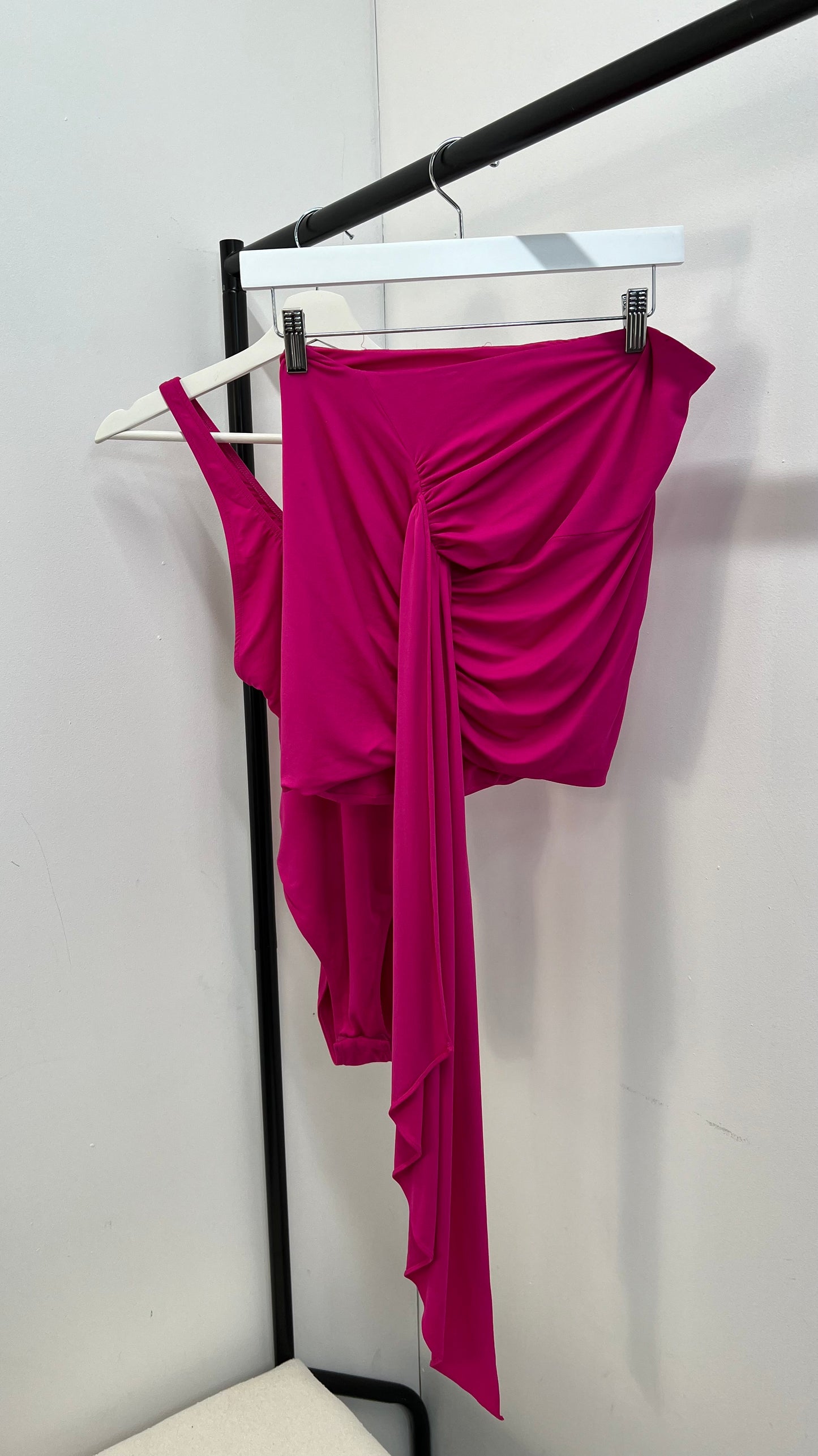 Alexander Vauthier Pink Draped Skirt - Brand New In Tags (40/S-M)