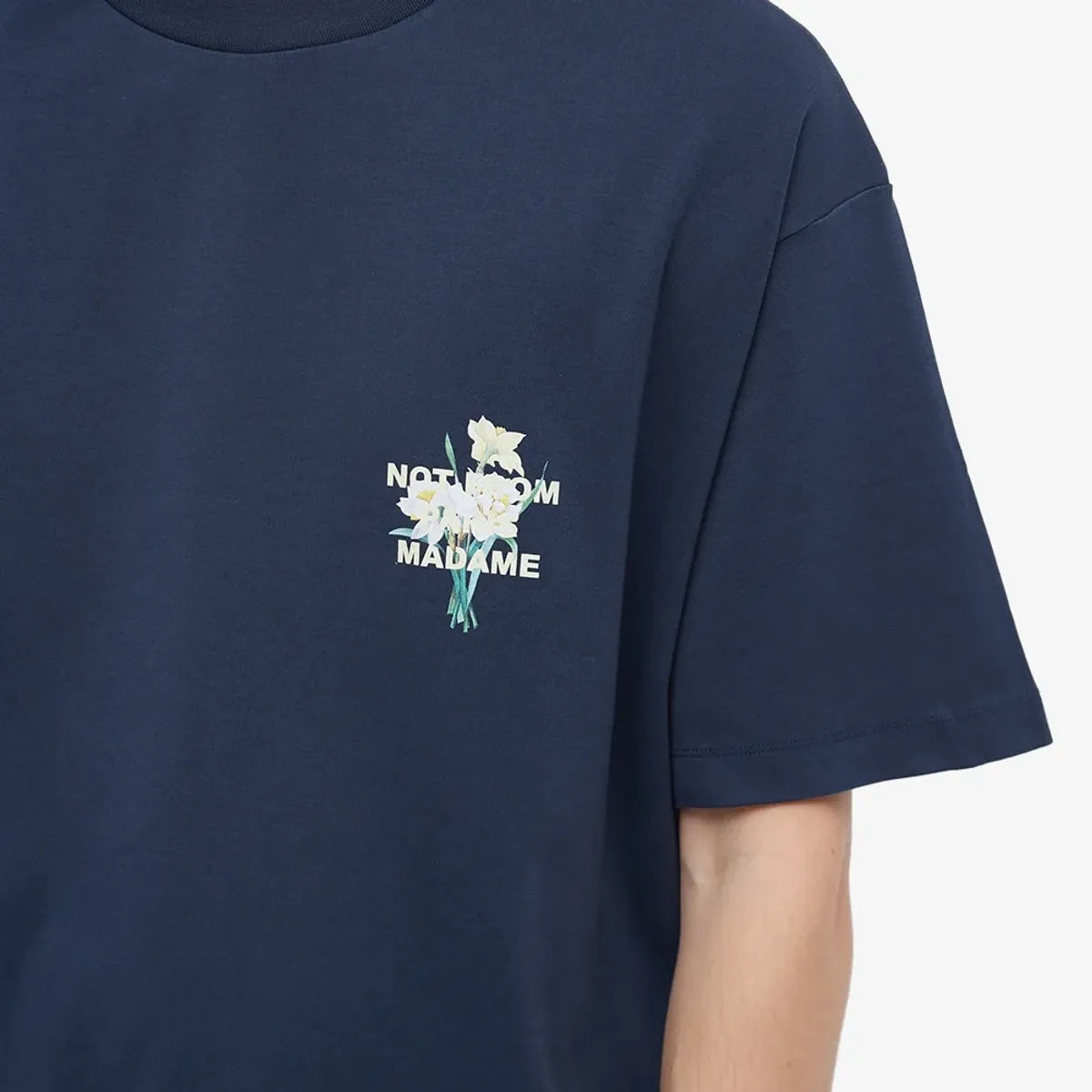 Drôle de Monsieur Navy Not From Paris Madame T-Shirt – XL