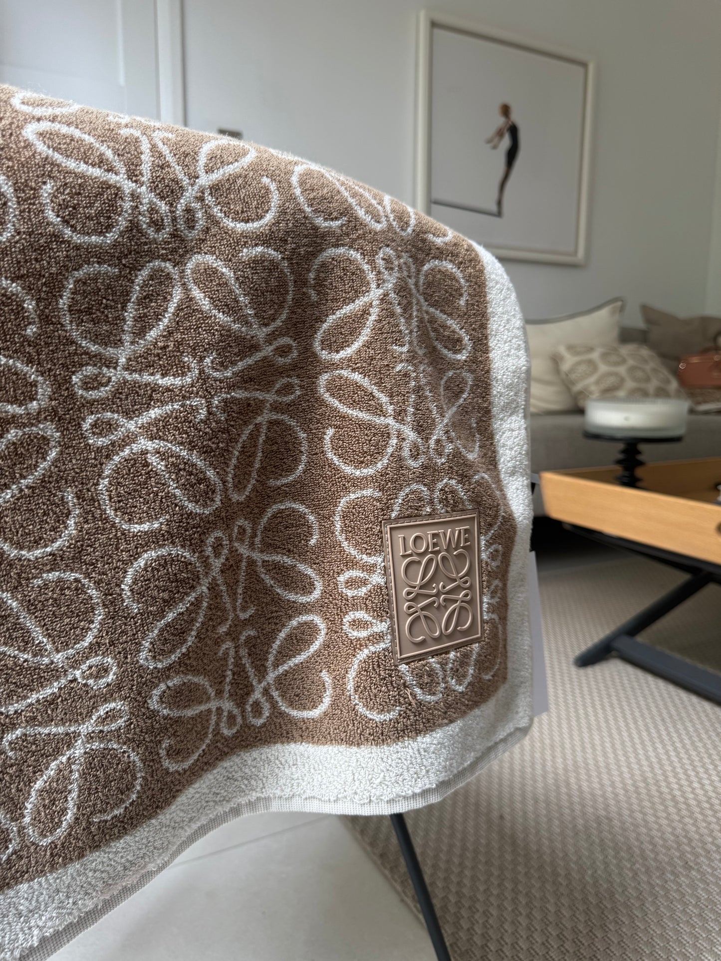 Loewe Anagram Cotton Towel