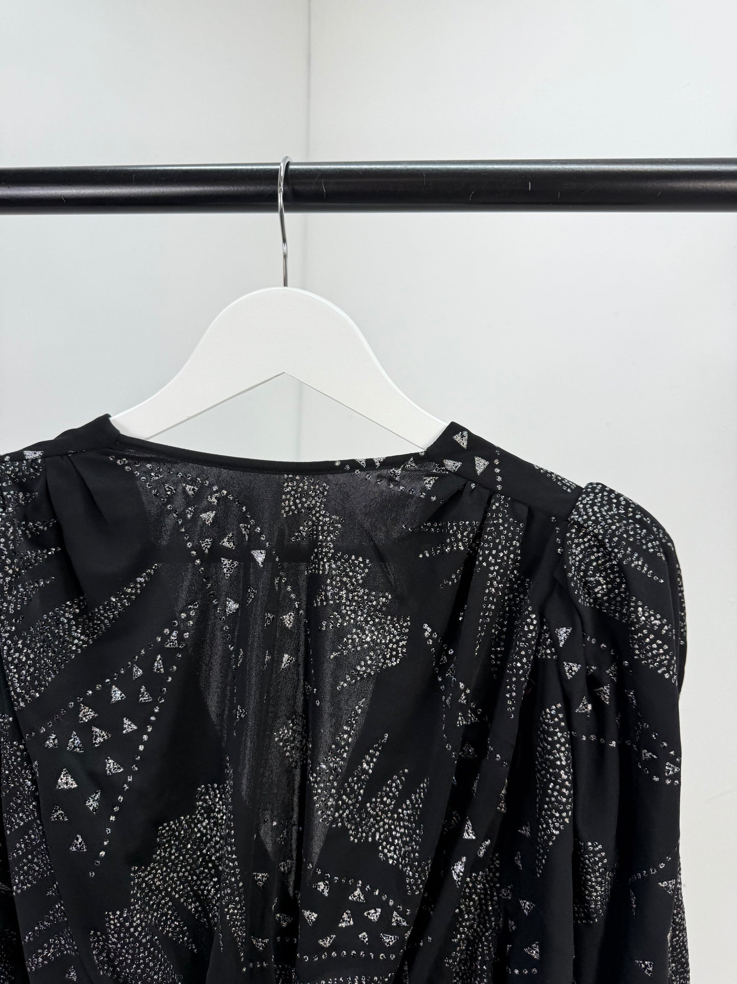 Isobel Marant Black & Silver Detail Trouser Co-Ord - UK 8
