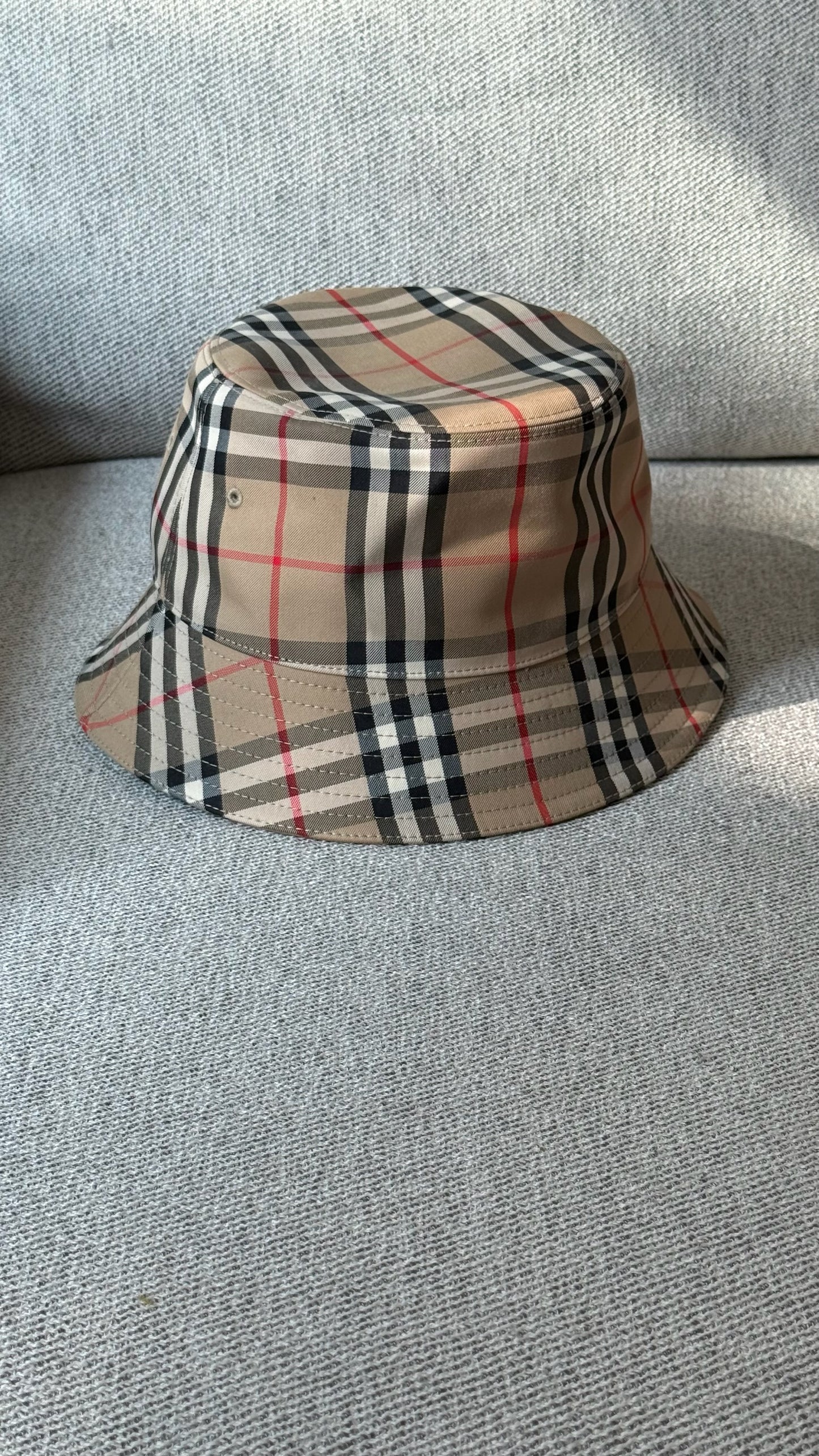 Burberry Vintage Checked Bucket Hat