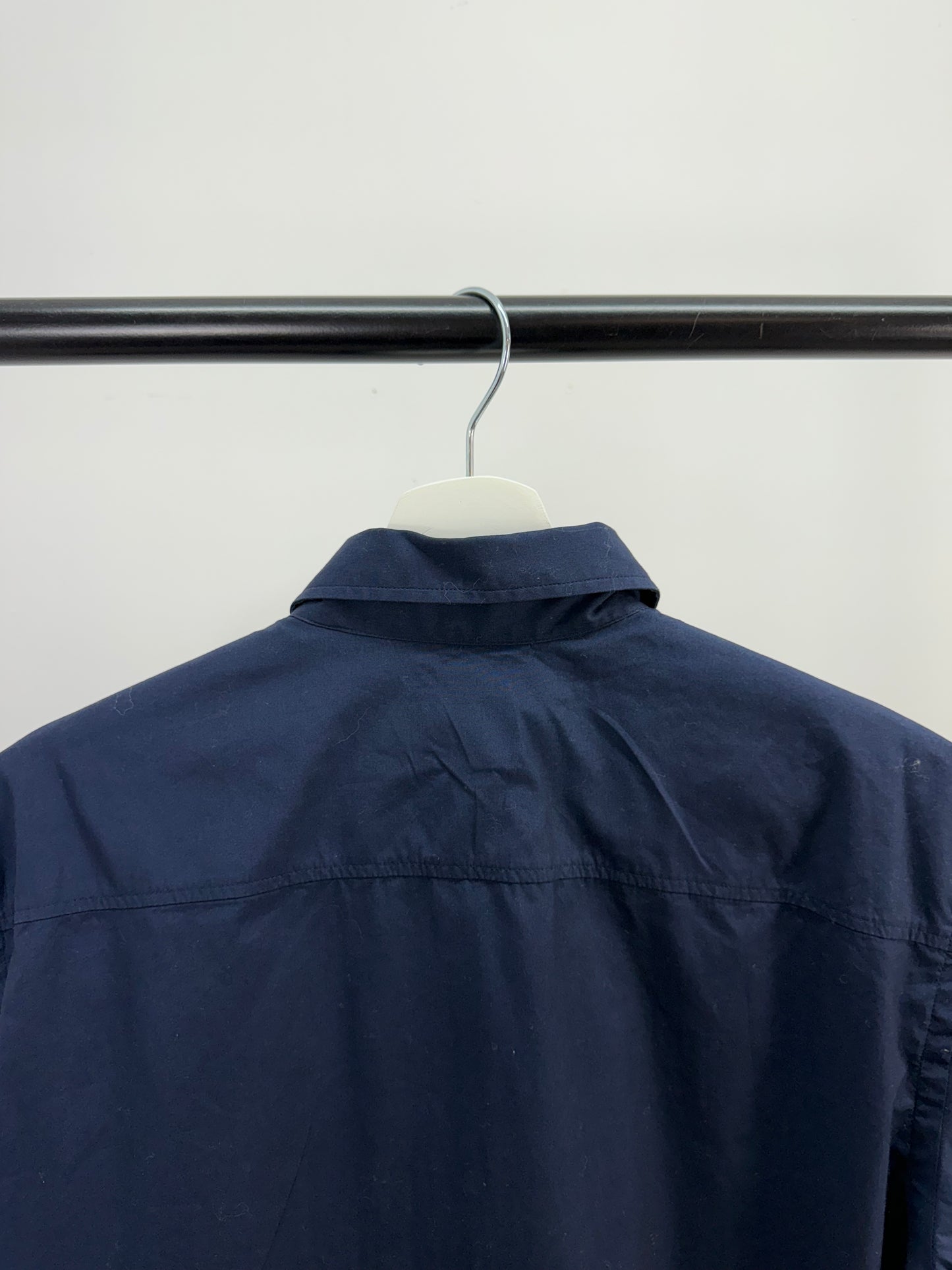 Burberry Navy Short Sleeve TB Shirt - Small