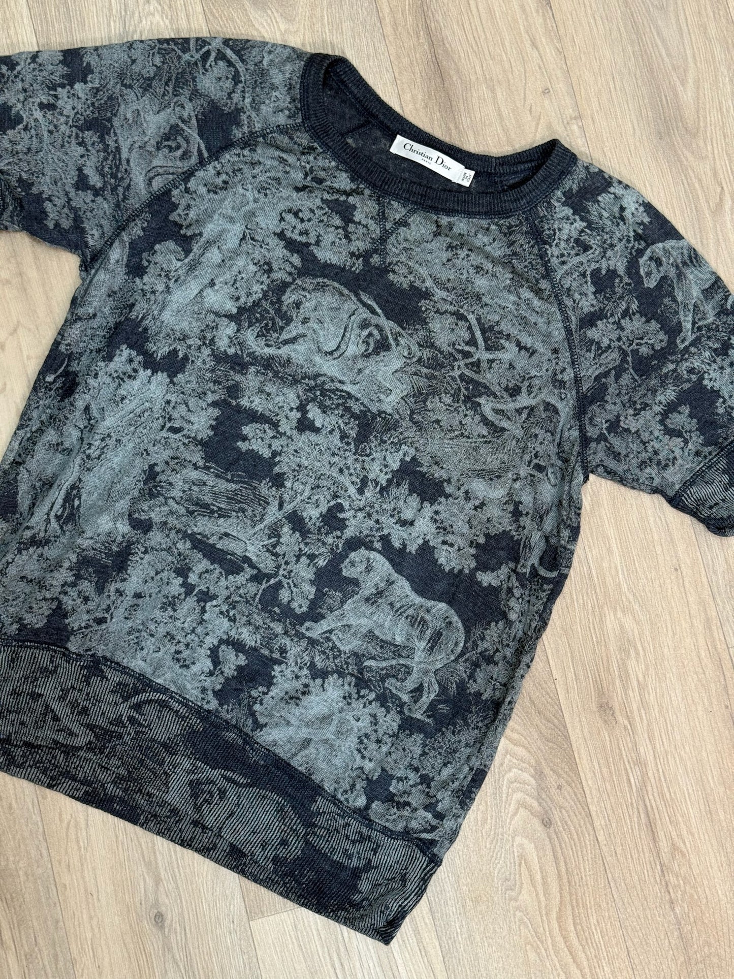 Dior Grey Toile De Jouy Motif Set - UK 8