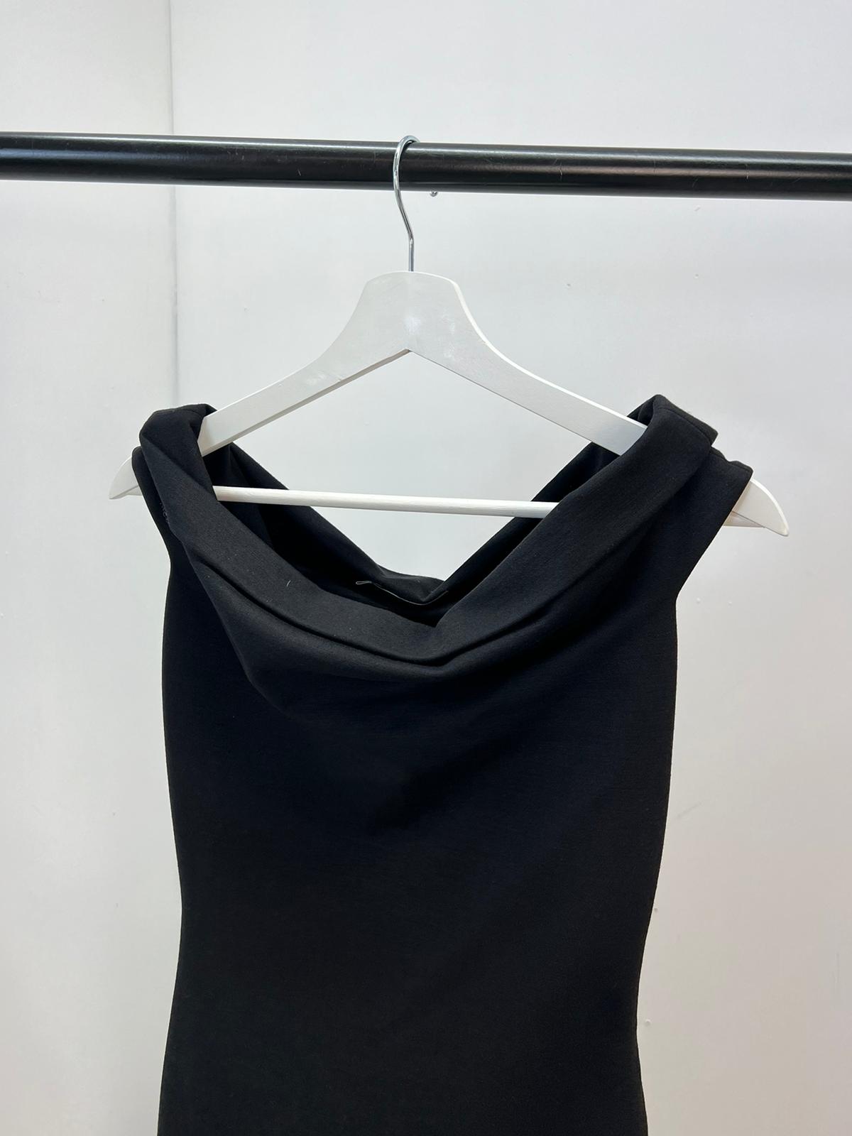 Dsquared2 Black Off-The Shoulder Dress - Medium
