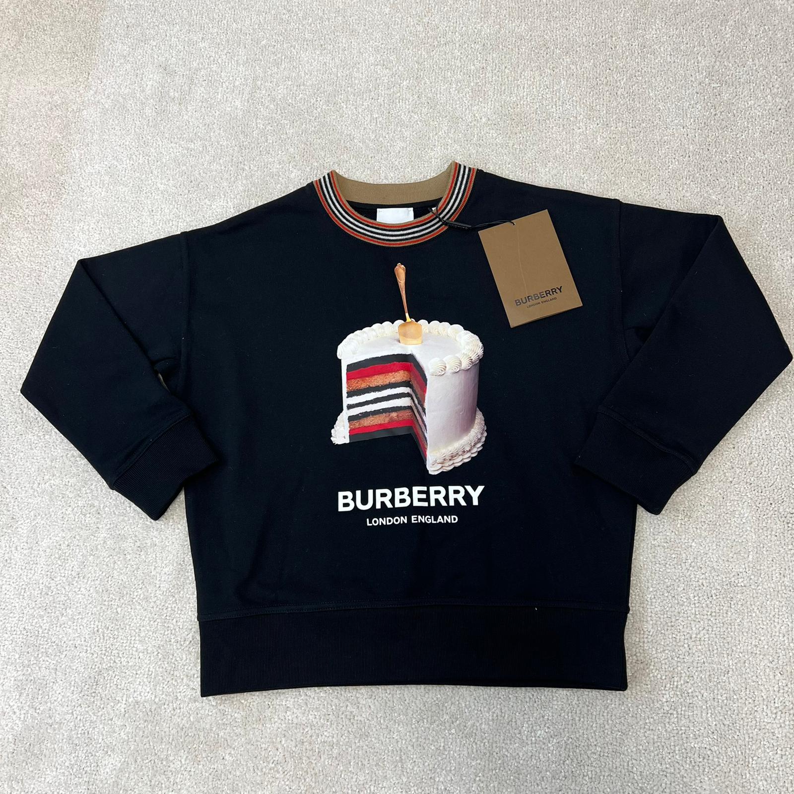 Boys burberry shops jumper