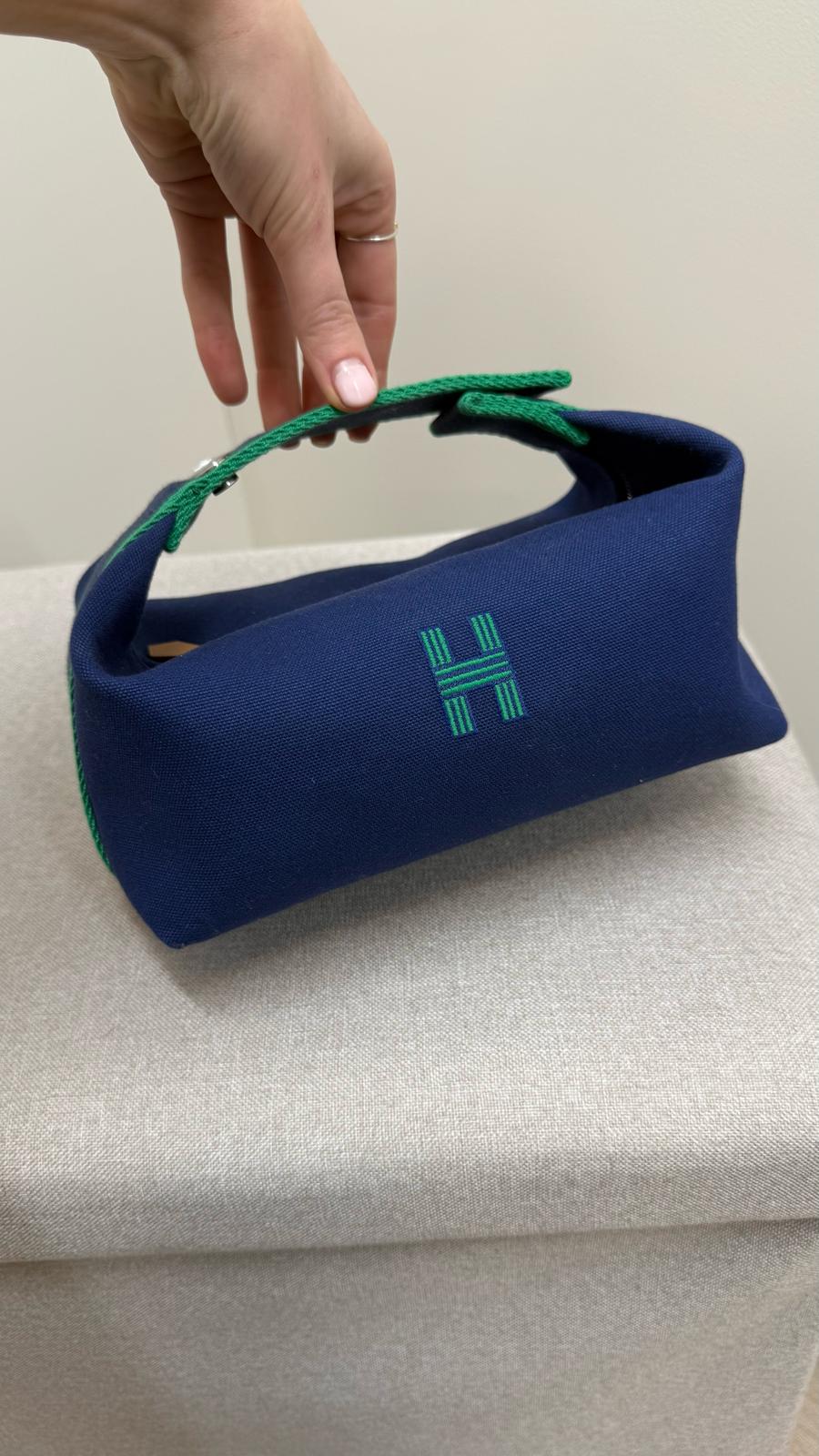 Hermes Blue Bride-a-Brac Blue Vanity Case