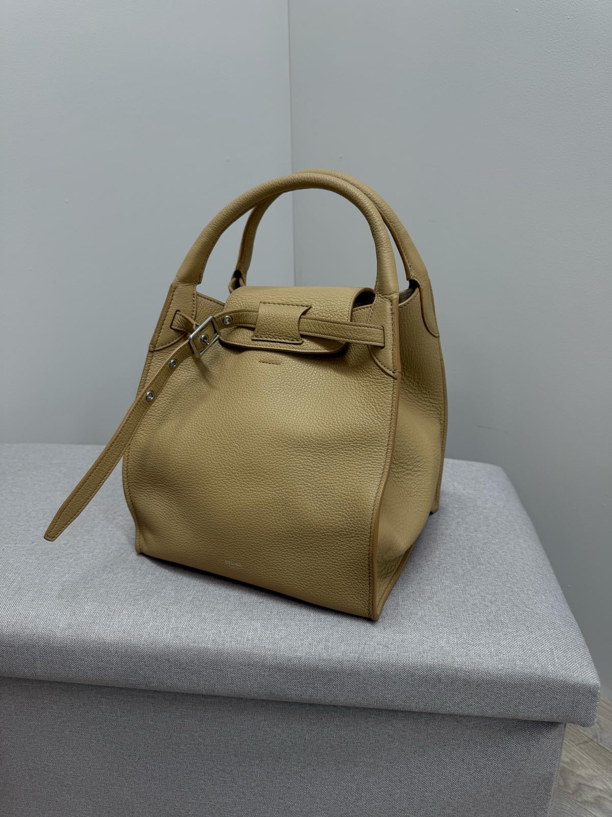 Celine ‘Big Bag’ Tan Handbag , Small