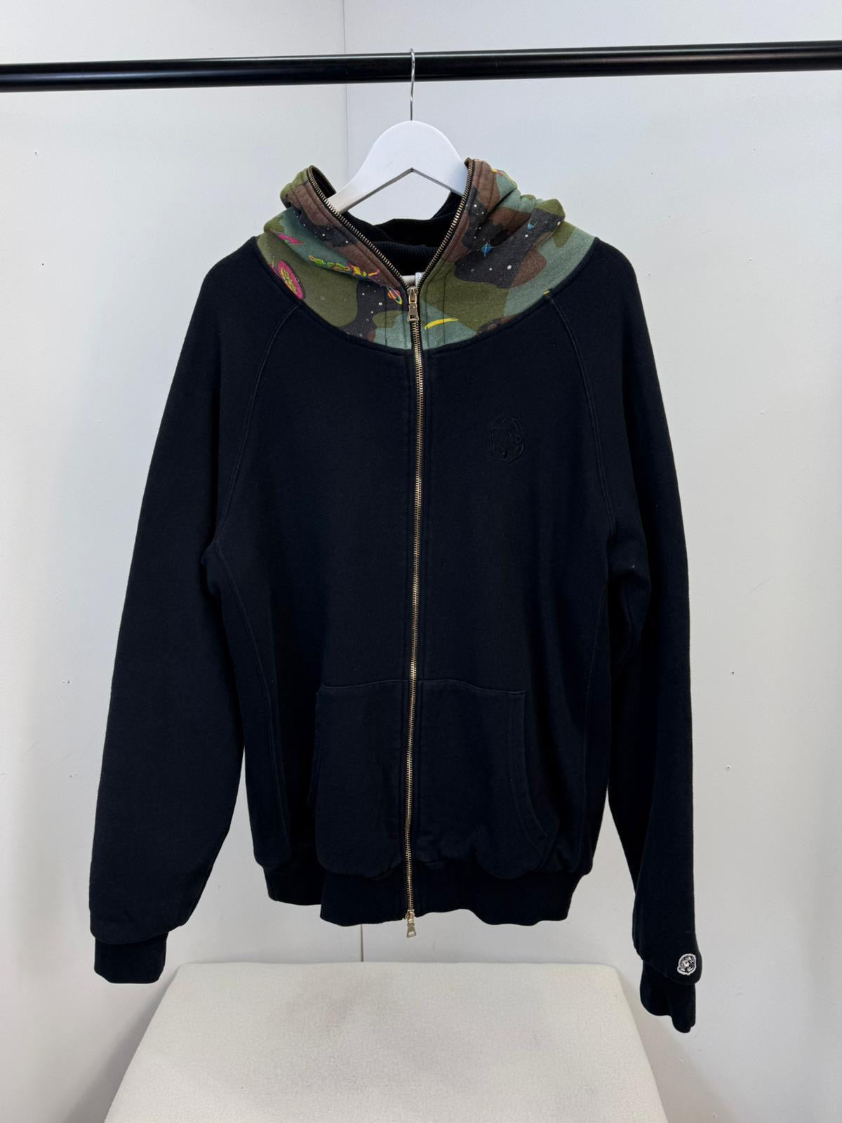 Billionaire Boys Club Mens Black Space World Jacket - Large