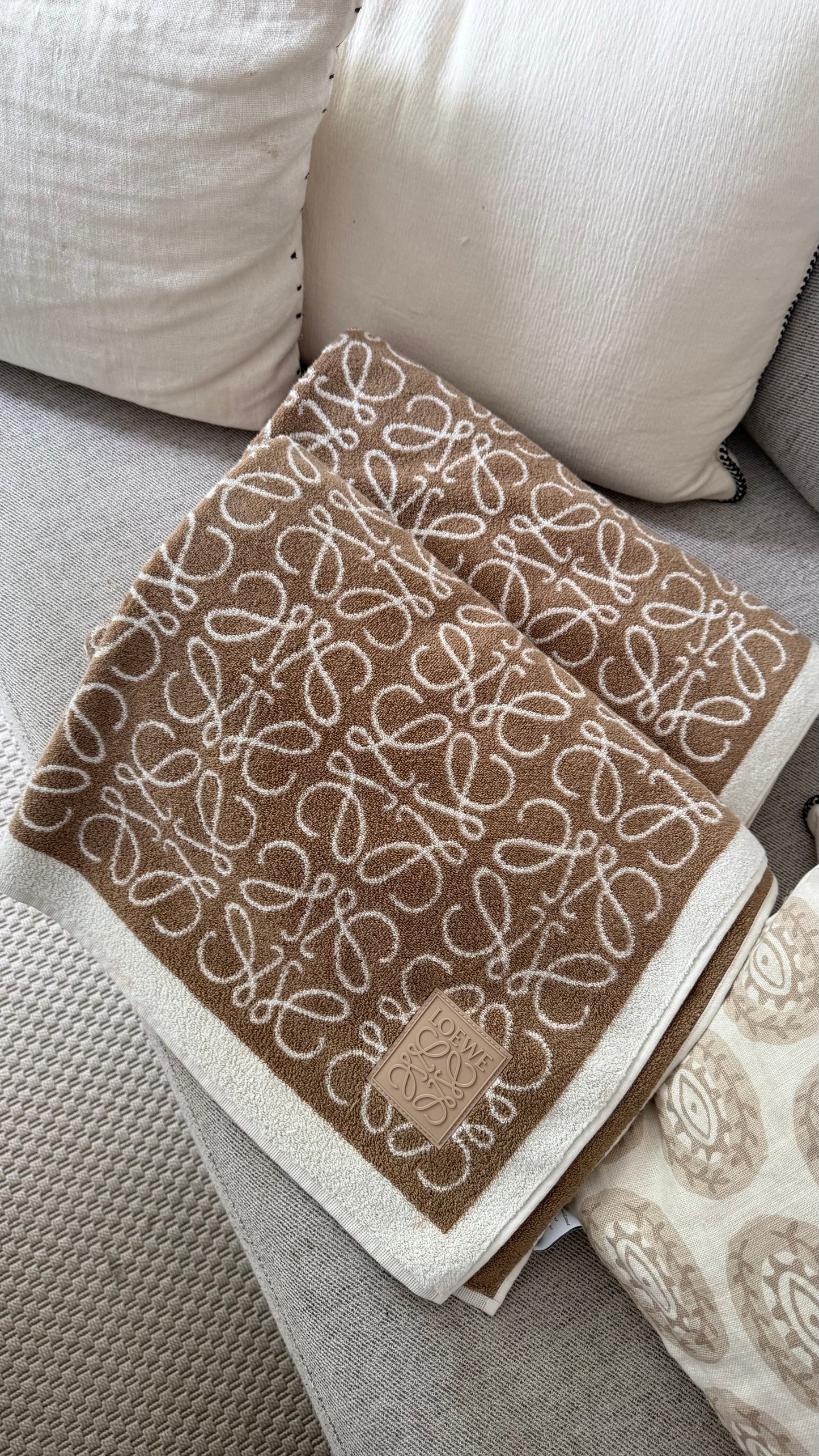 Loewe Anagram Cotton Towel