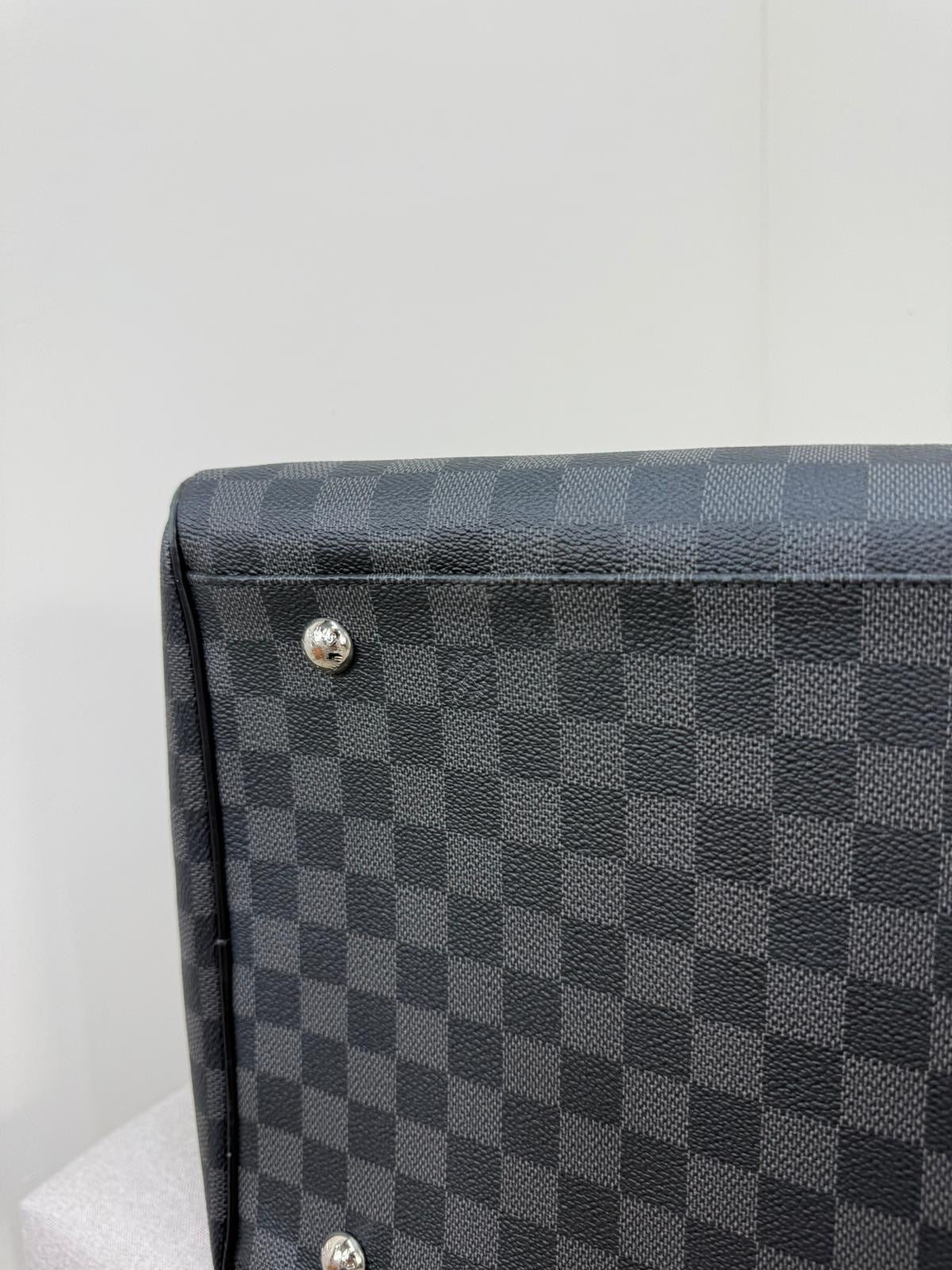 Louis Vuitton Roadster Damier Graphite Black Keepall 50