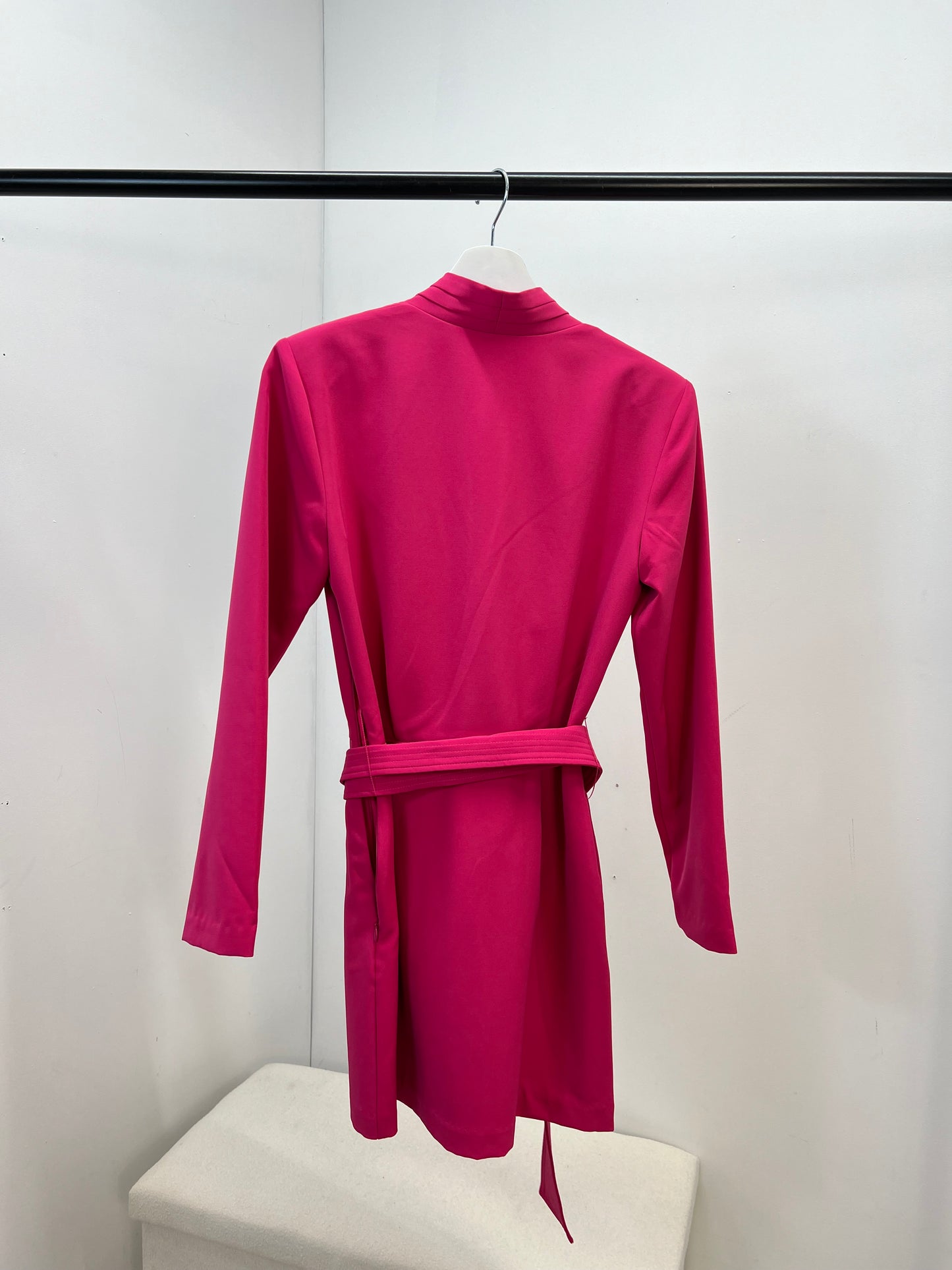 Karina Grimaldi Pink Wrap Around Dress (New In Tags-Small)