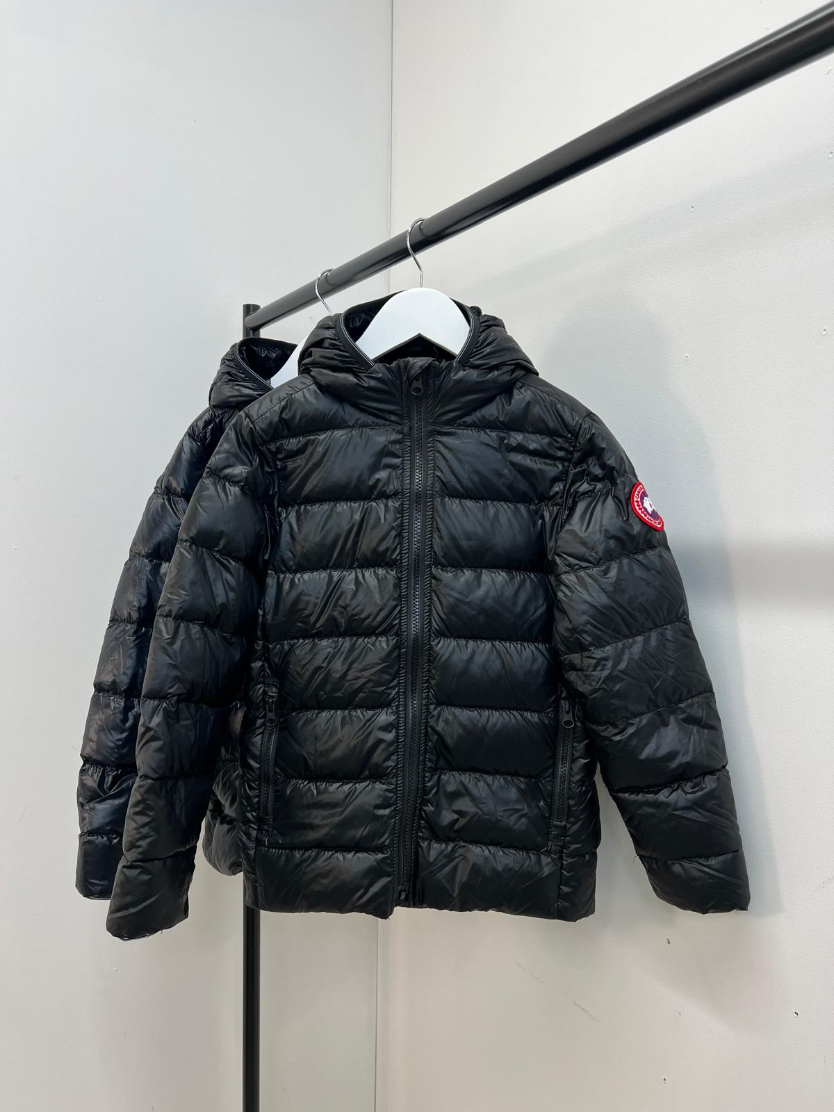 Canada Goose kids black puffer coat - Age 7/8