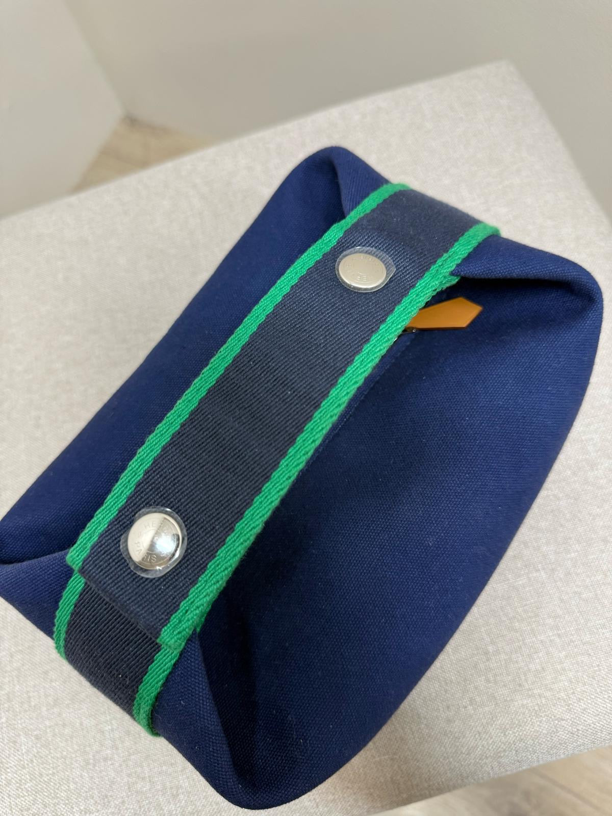 Hermes Blue Bride-a-Brac Blue Vanity Case