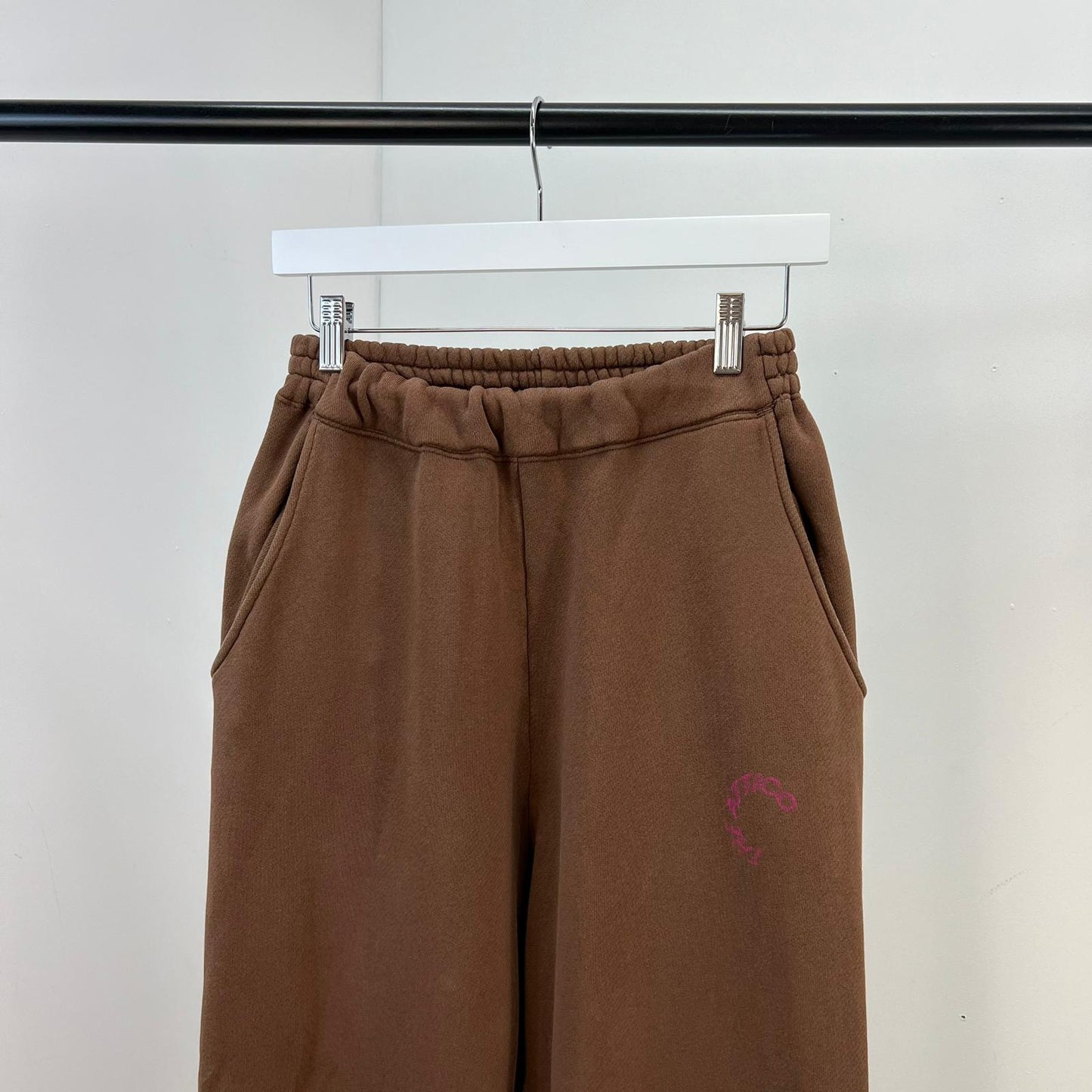 The Attico Brown Tracksuit Bottoms - XS, Suited For UK 8