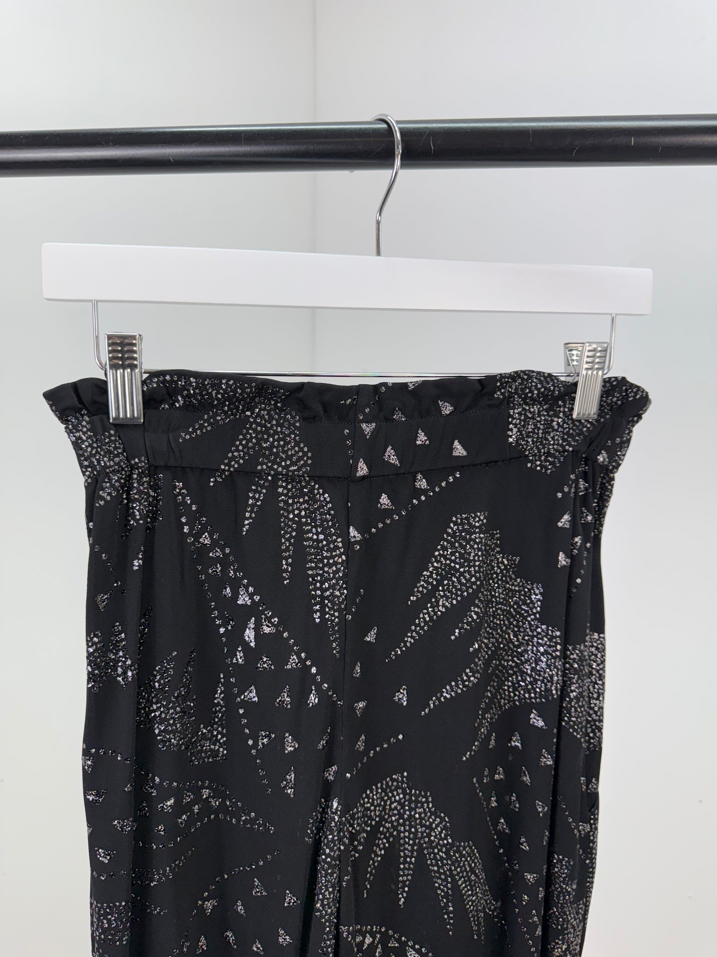 Isobel Marant Black & Silver Detail Trouser Co-Ord - UK 8
