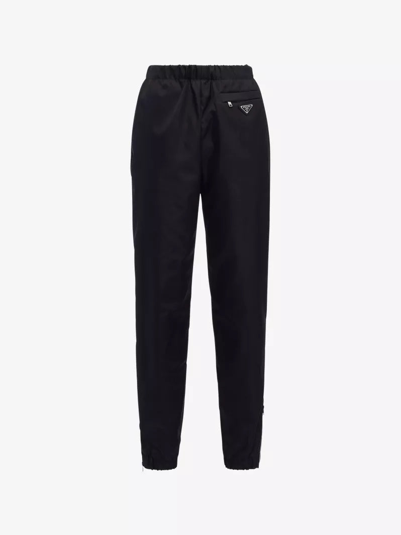 Prada Straight-Leg Re-Nylon Gabardine Trousers-42/Small