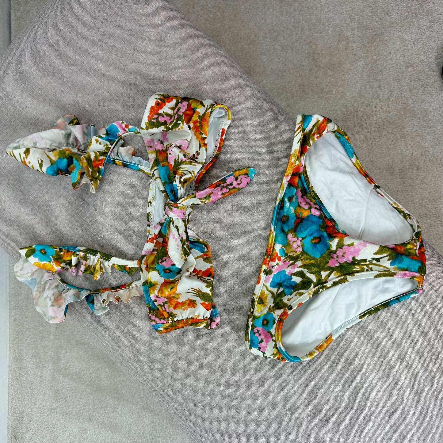 Kids Zimmerman Multicolour Bow Bikini - Age 10