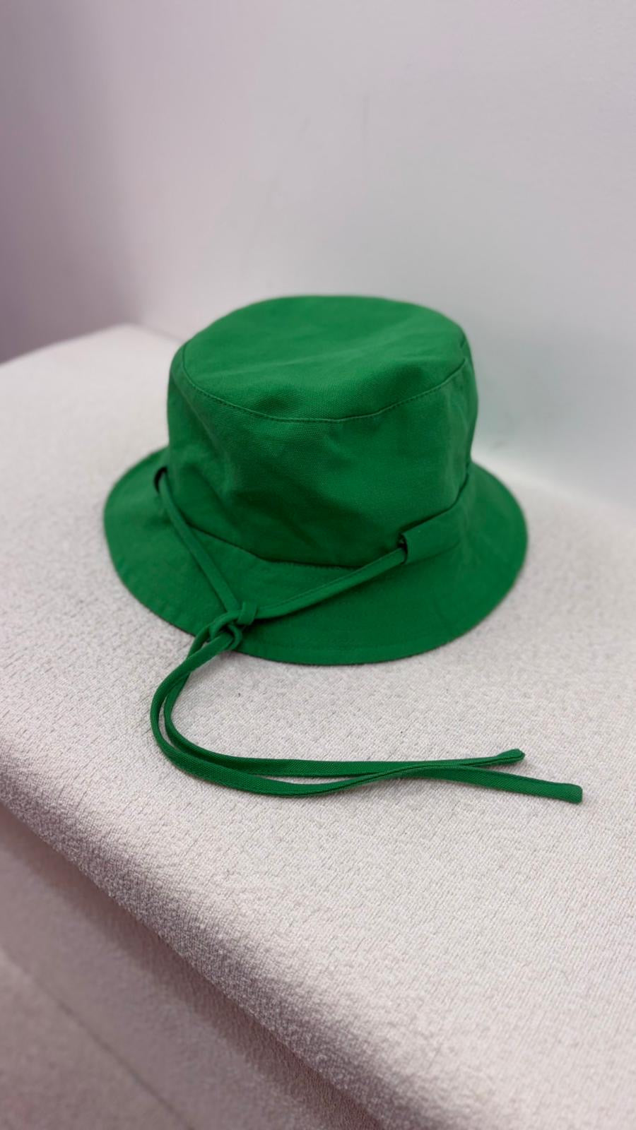 Jacquemus Green Le Bob Gadjo Bucket Hat