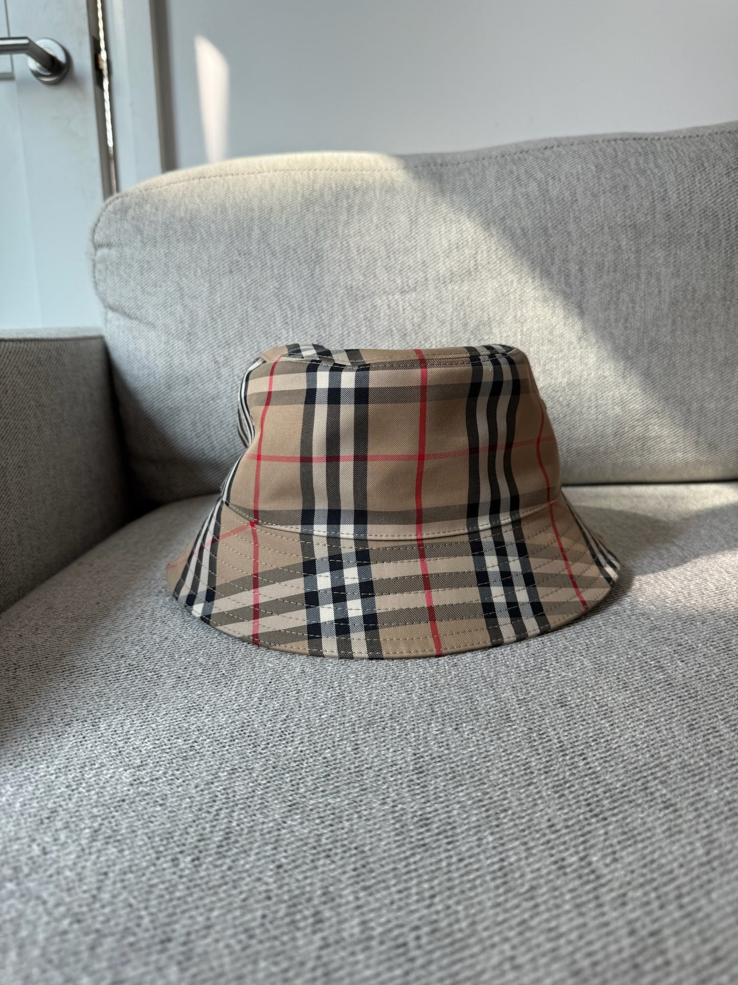 Burberry Vintage Checked Bucket Hat