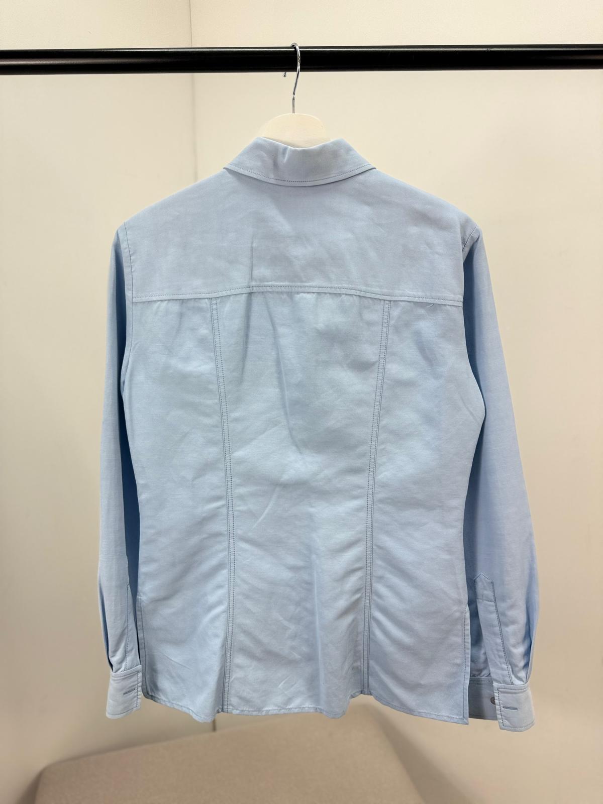 Stella McCartney Blue 2 Pocket Shirt - UK 10