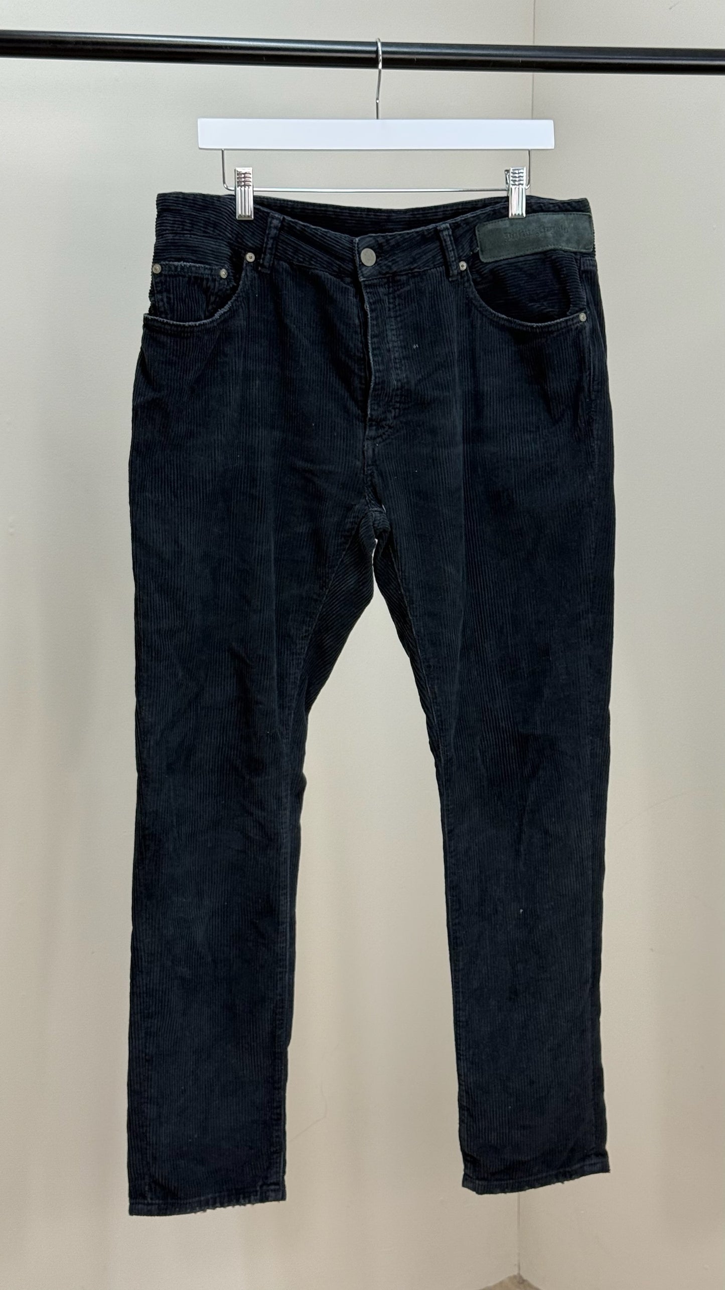 Palm Angel Black ribbed logo jeans Excellent - 34