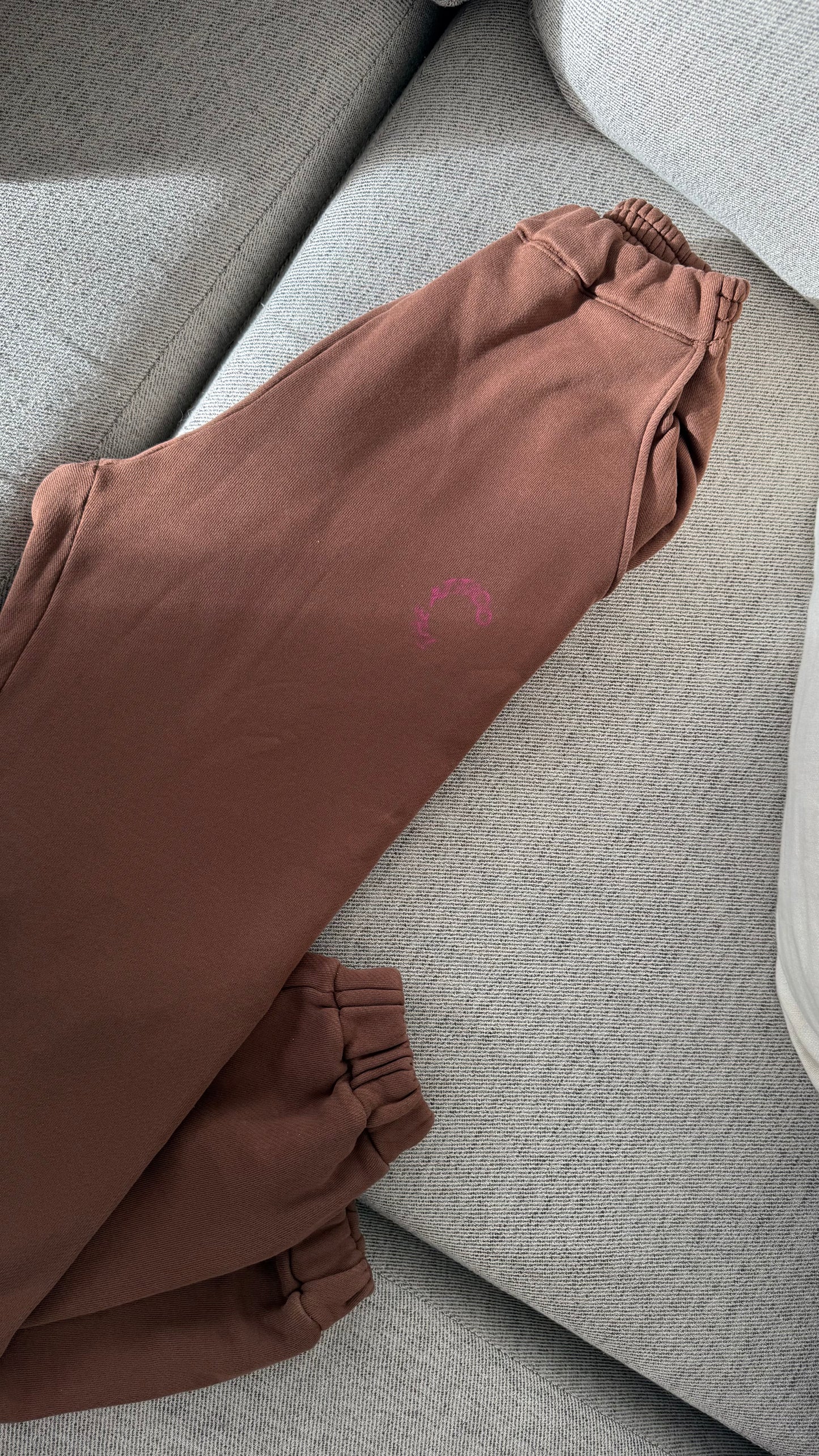The Attico Brown Tracksuit Bottoms - XS, Suited For UK 8
