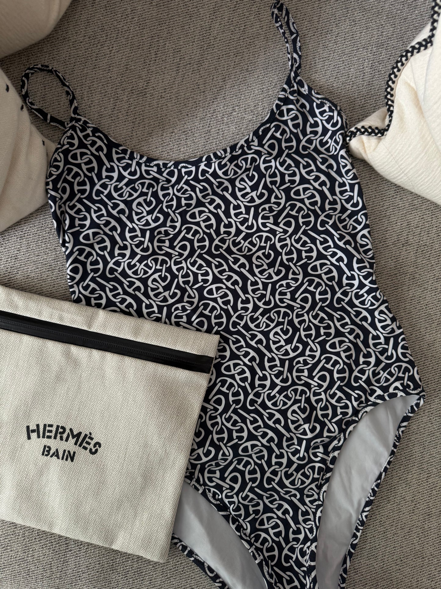 Hermes Naoussa one piece swimsuit - UK 8