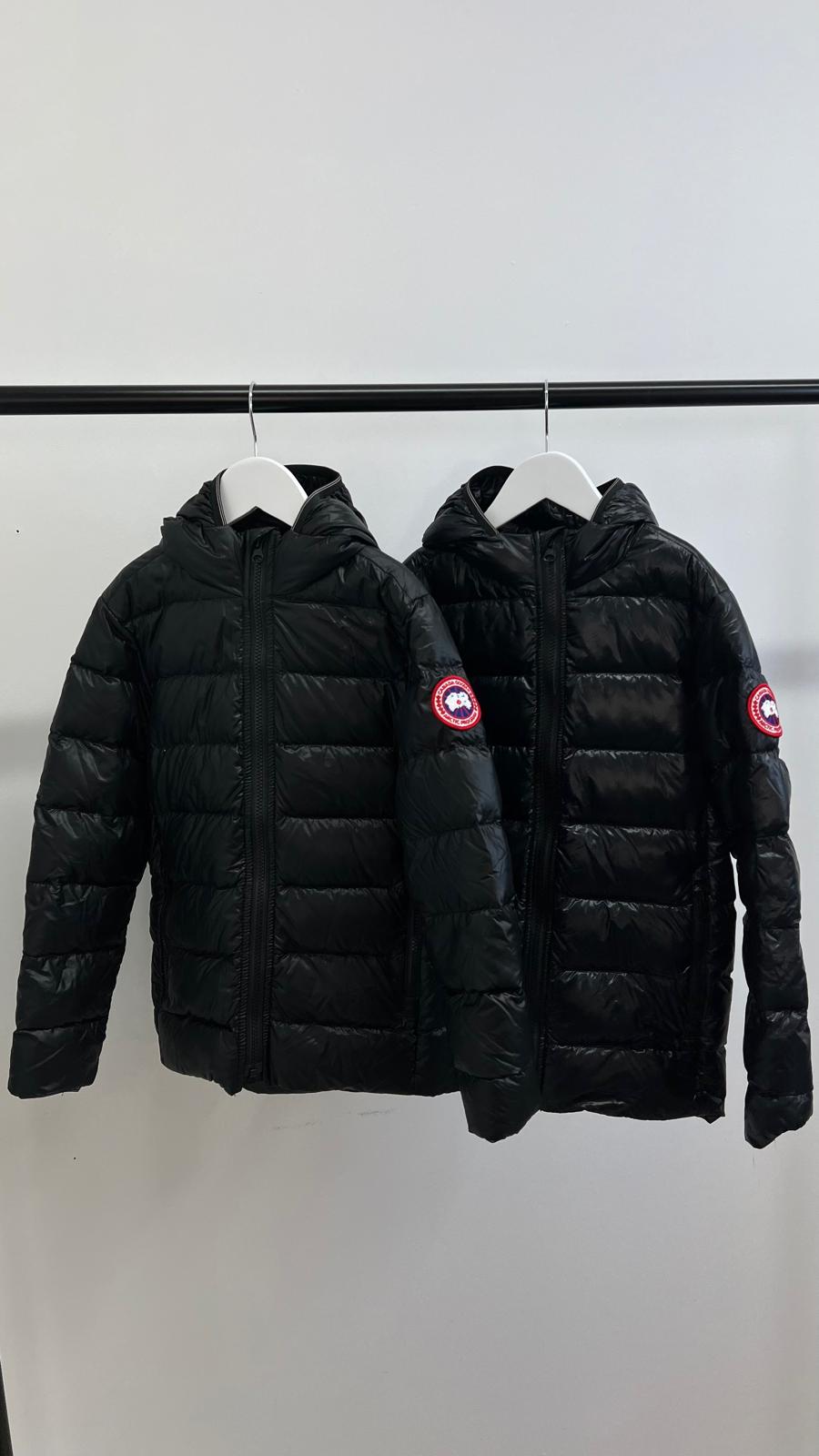Canada Goose kids black puffer coat - Age 7/8