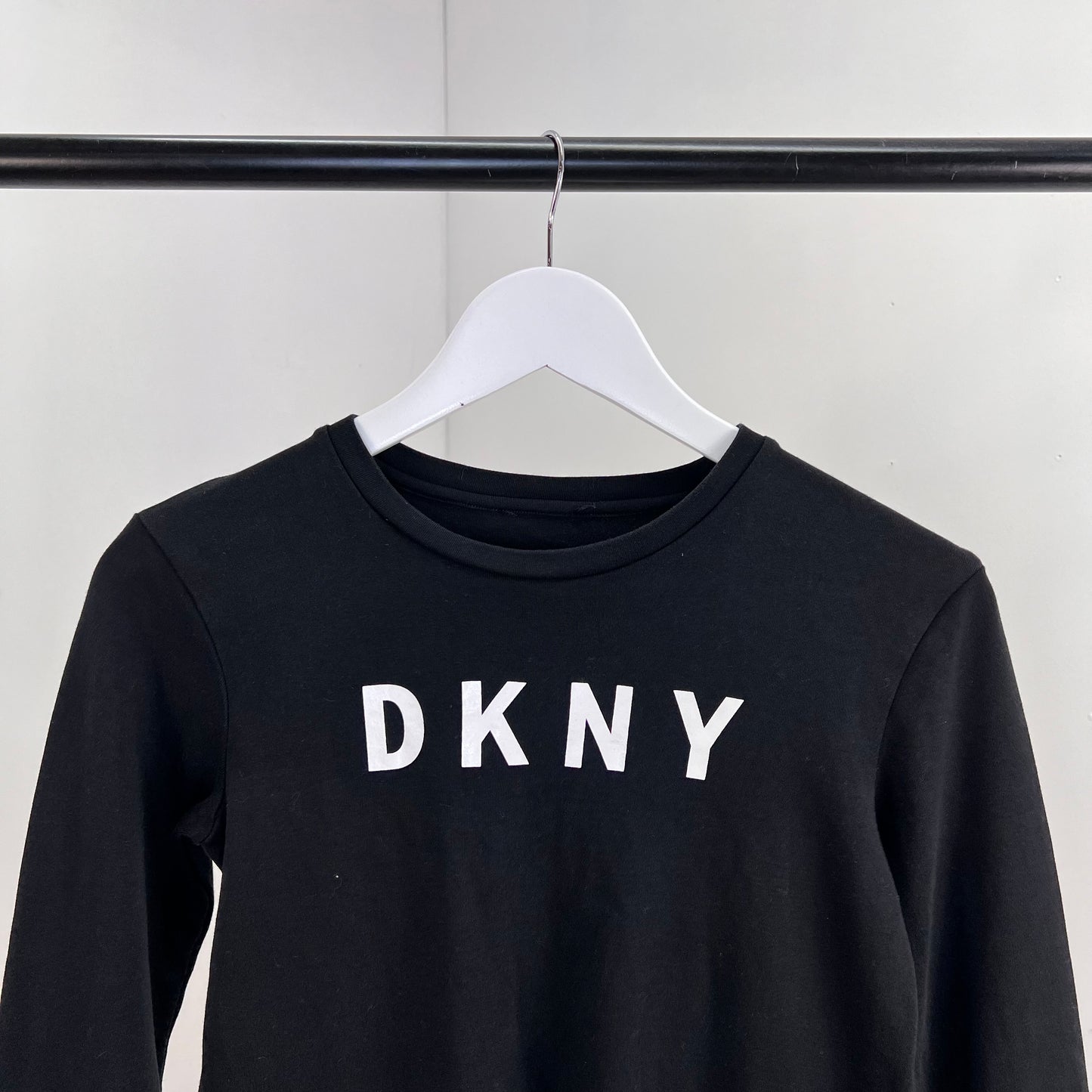 Kids DKNY Black Jumper Dress (Age 12)