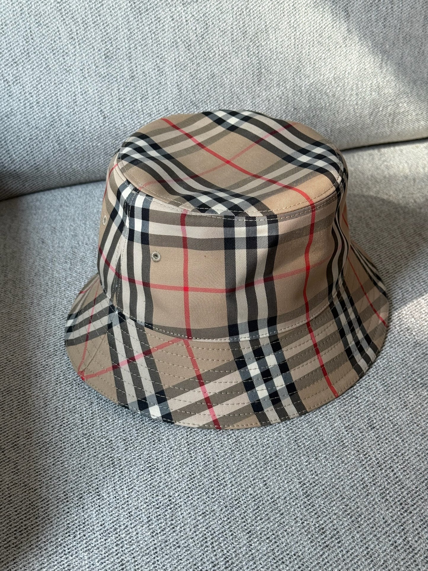 Burberry Vintage Checked Bucket Hat