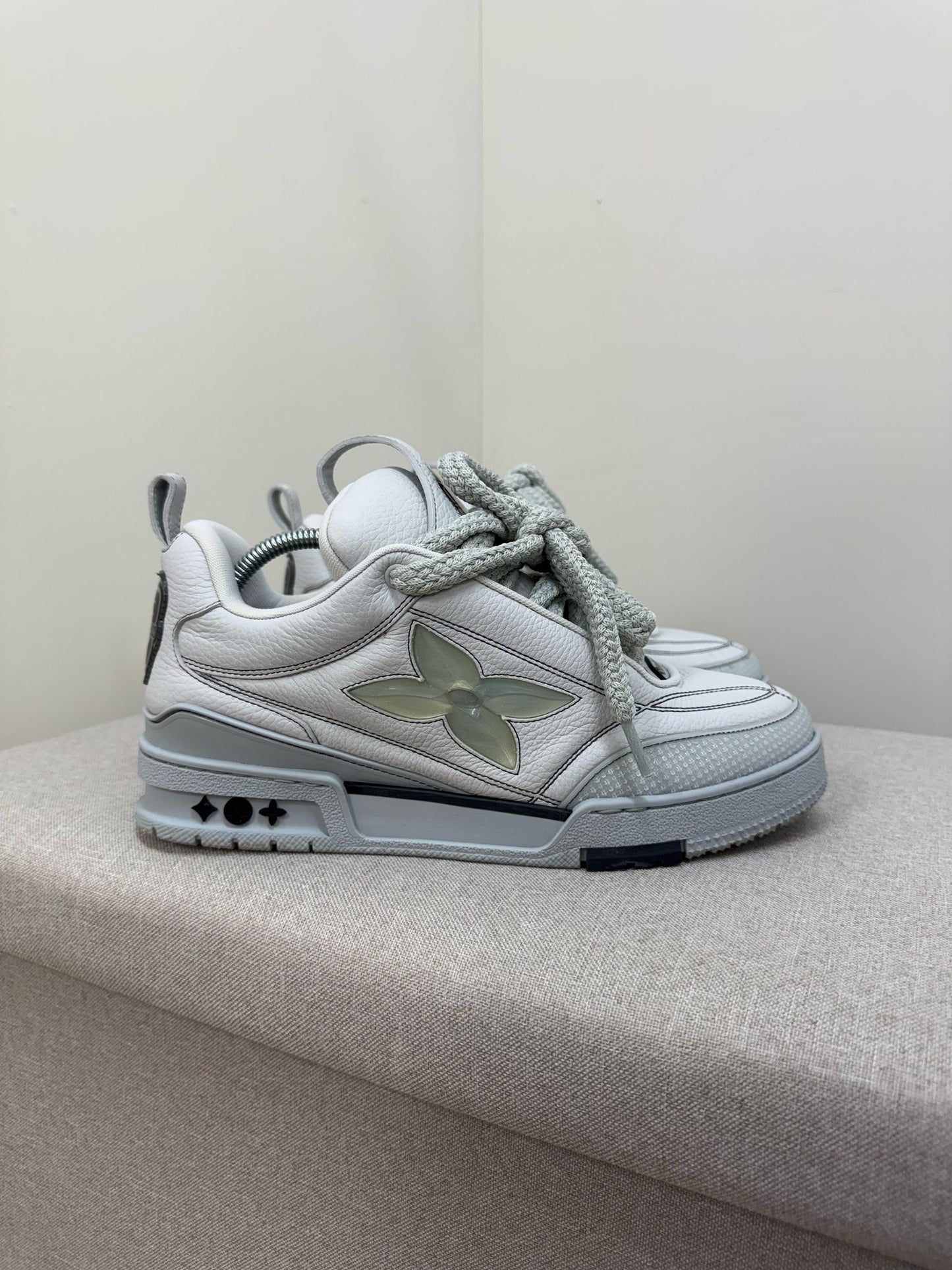 Louis Vuitton Grey Lv Skate Trainer-UK 7.5