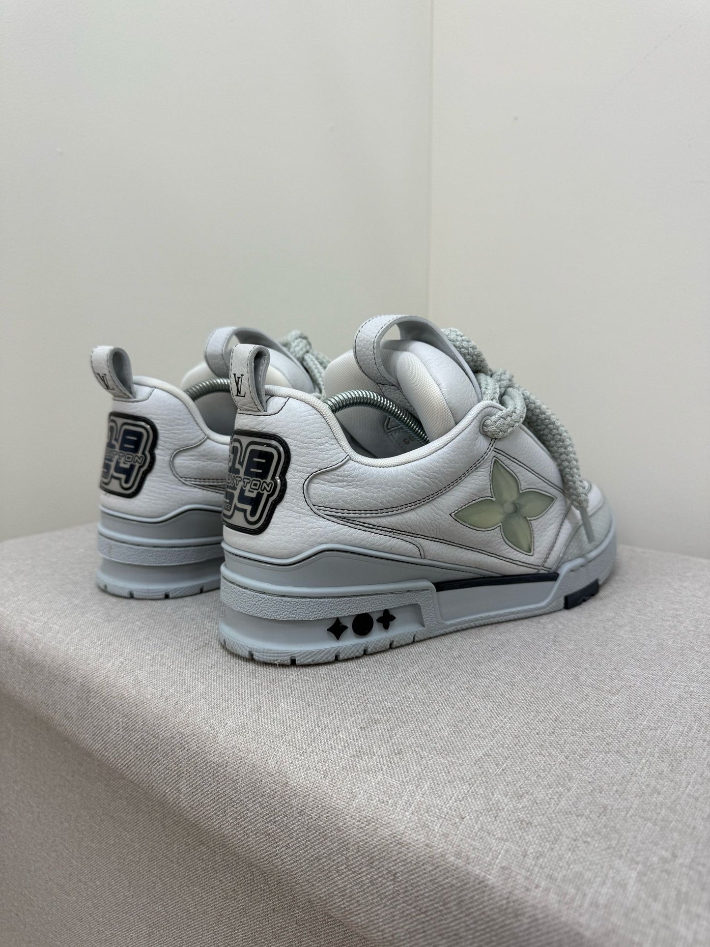 Louis Vuitton Grey Lv Skate Trainer-UK 7.5