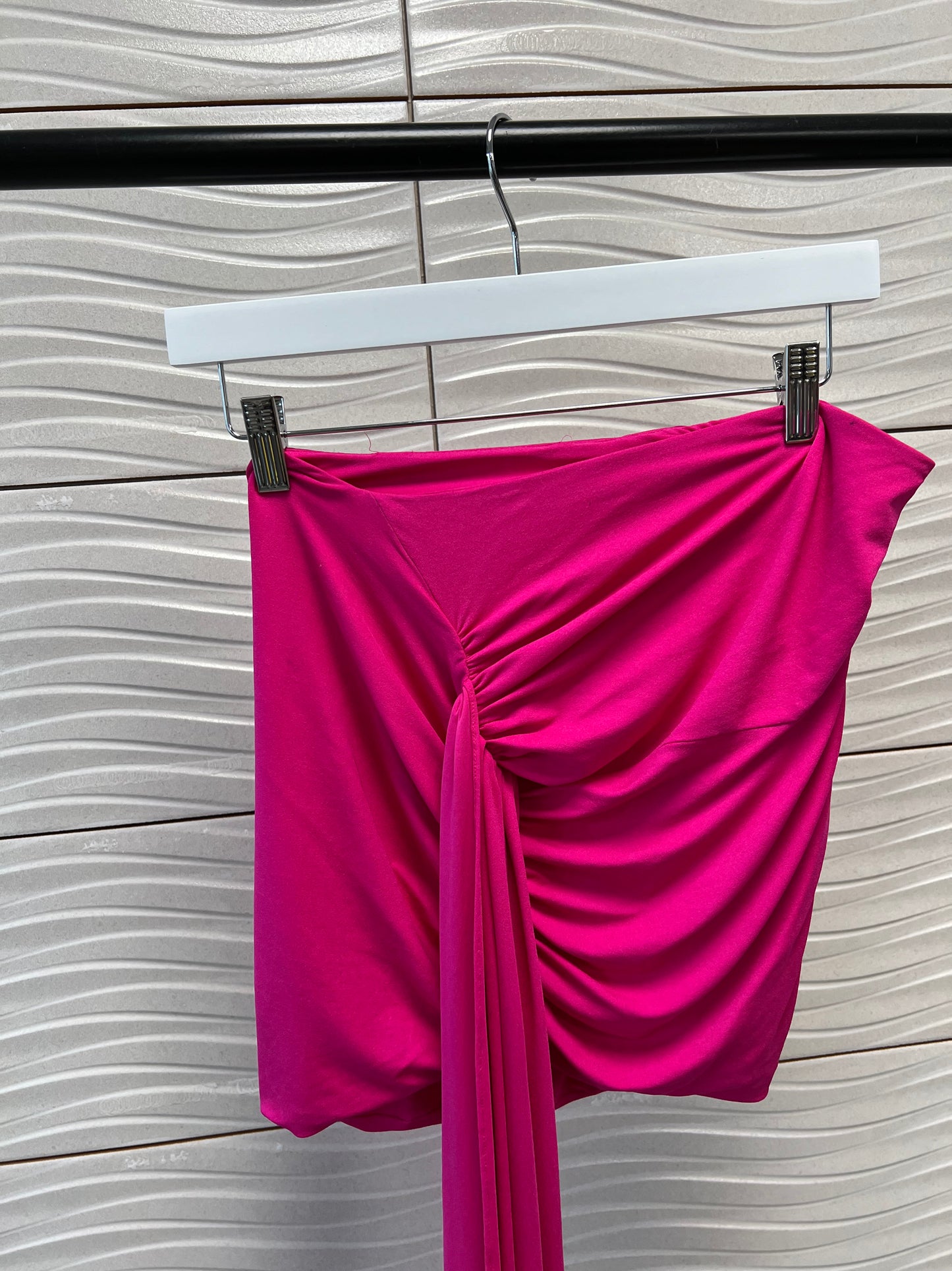 Alexander Vauthier Pink Draped Skirt - Brand New In Tags (40/S-M)