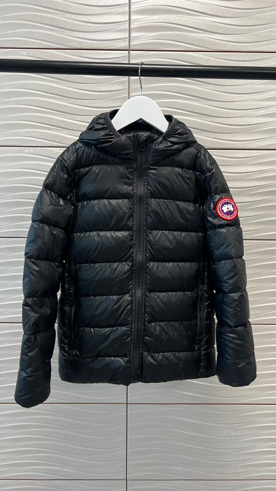 Canada Goose kids black puffer coat - Age 7/8