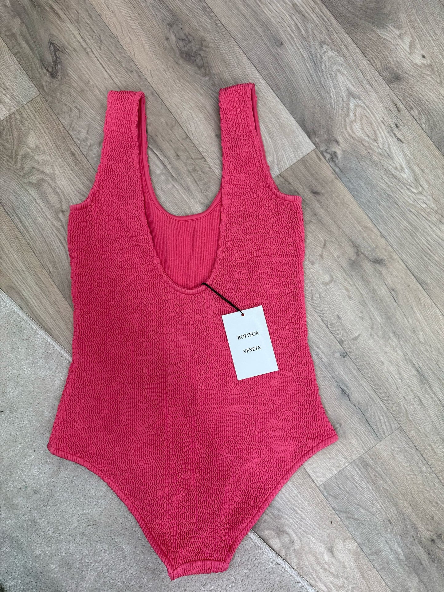 Bottega Veneta Hot Pink Swimsuit , Brand New - UK 8
