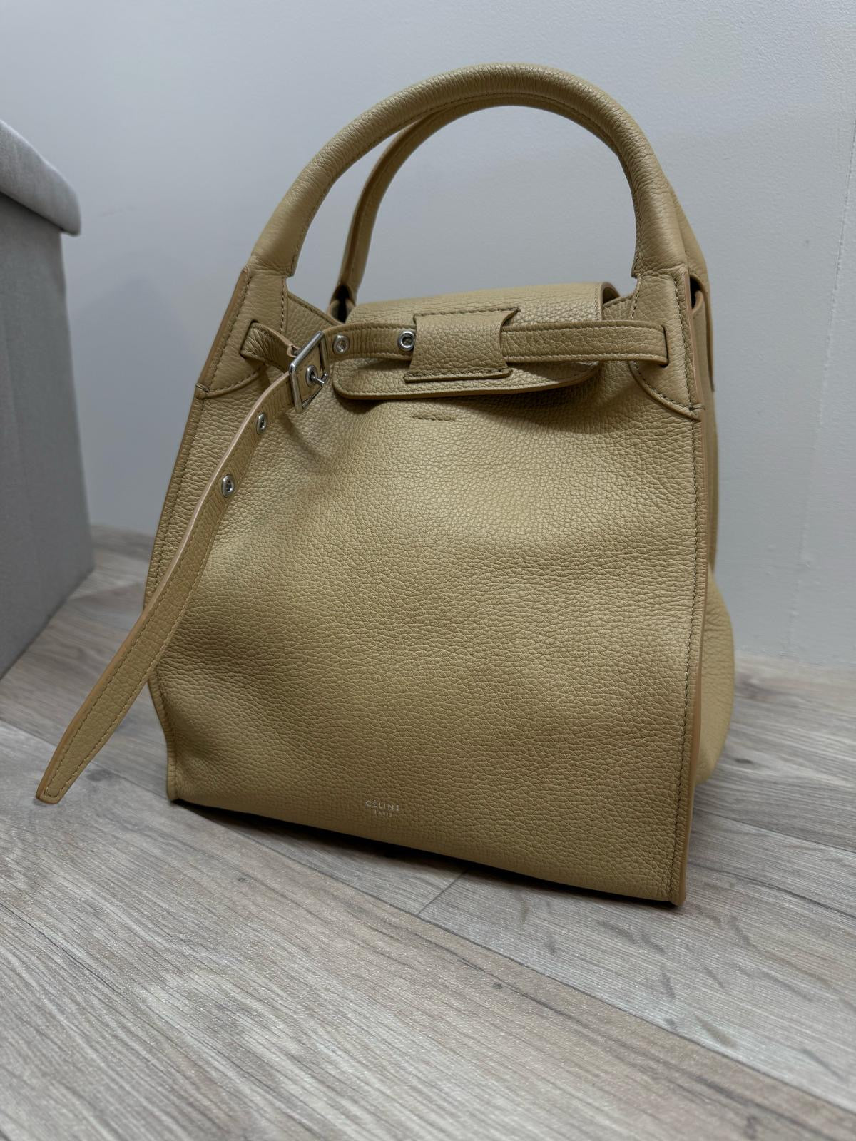 Celine ‘Big Bag’ Tan Handbag , Small