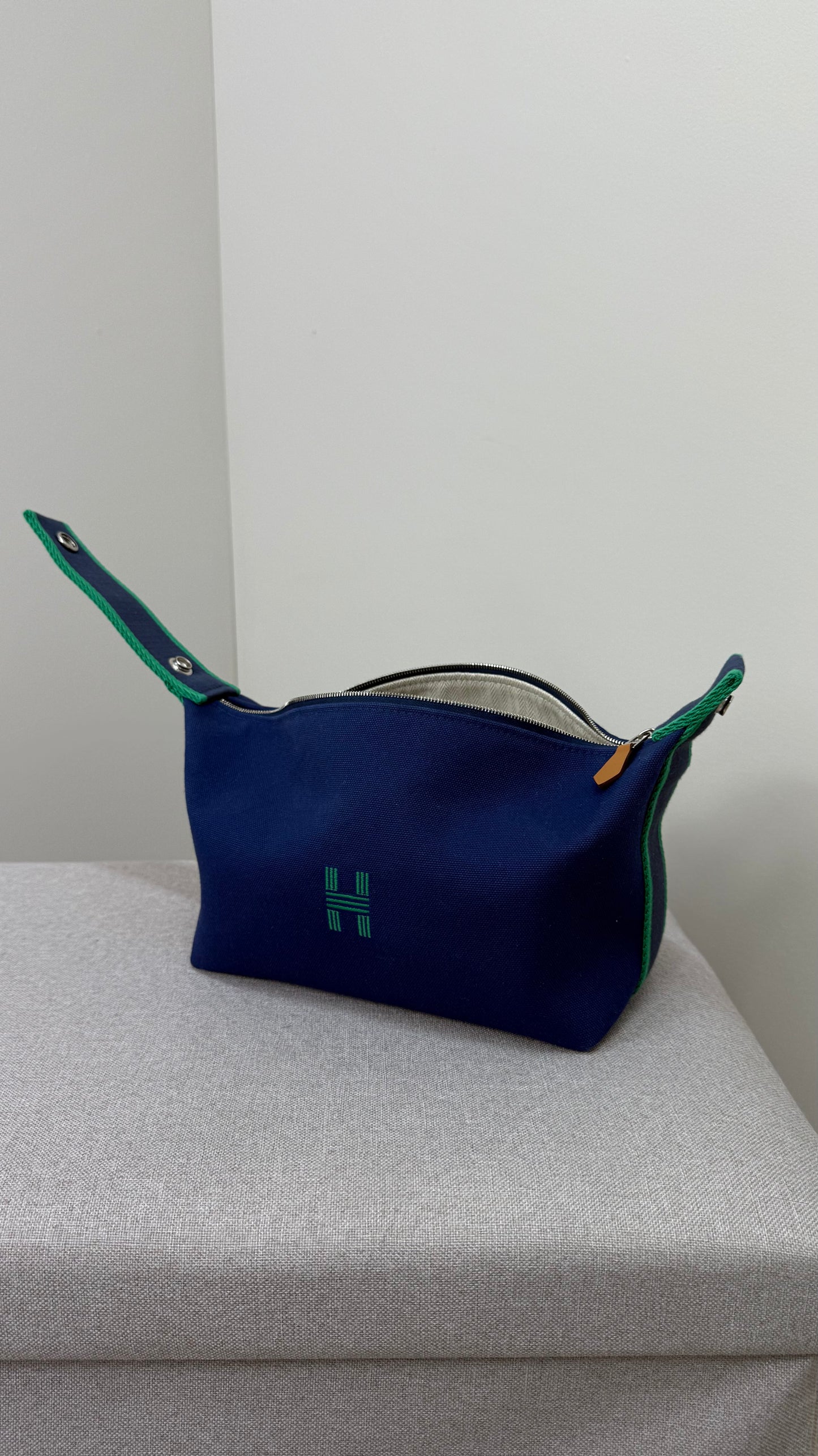 Hermes Blue Bride-a-Brac Blue Vanity Case