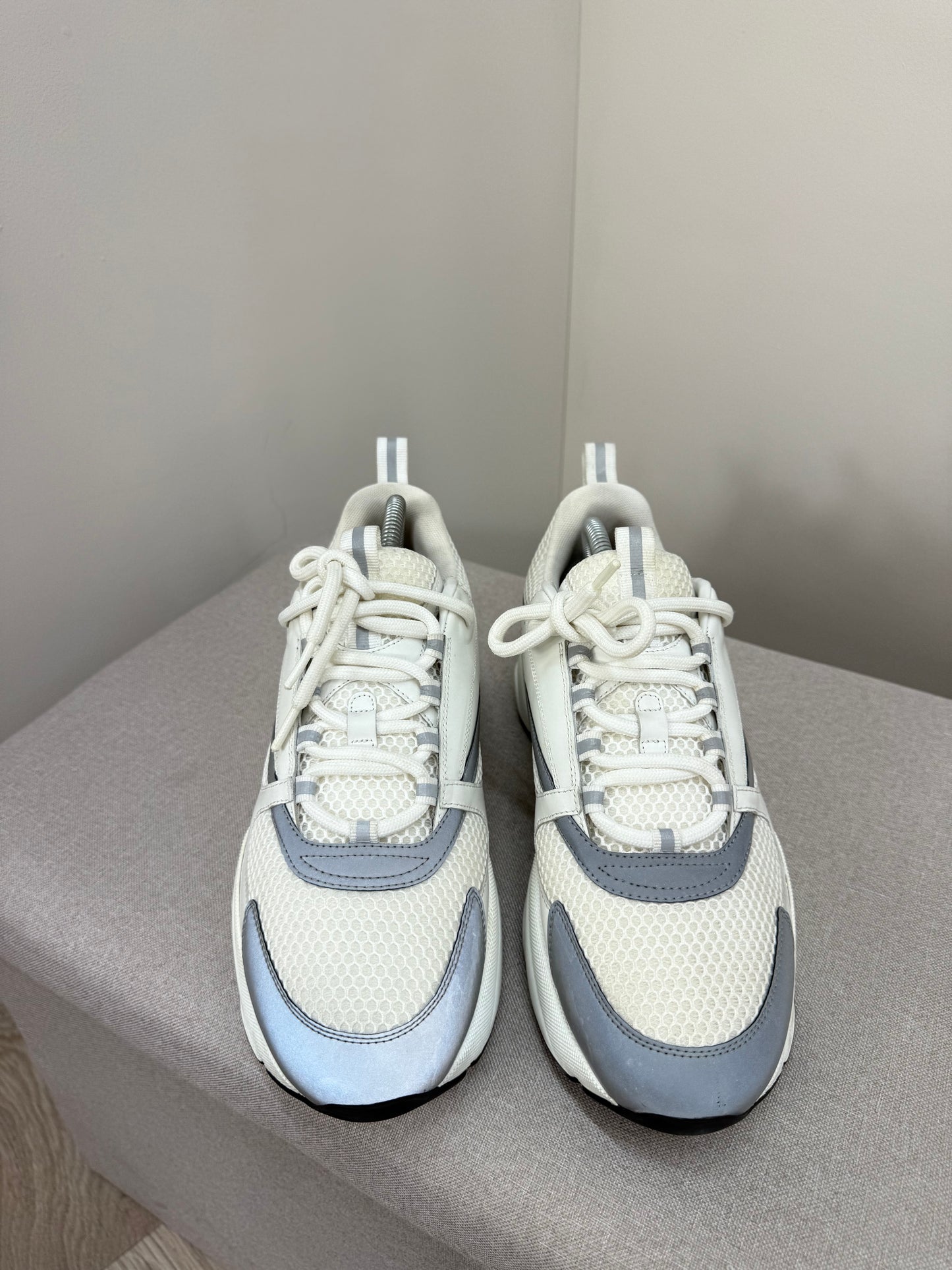 DIOR White B22 Trainers- UK 10