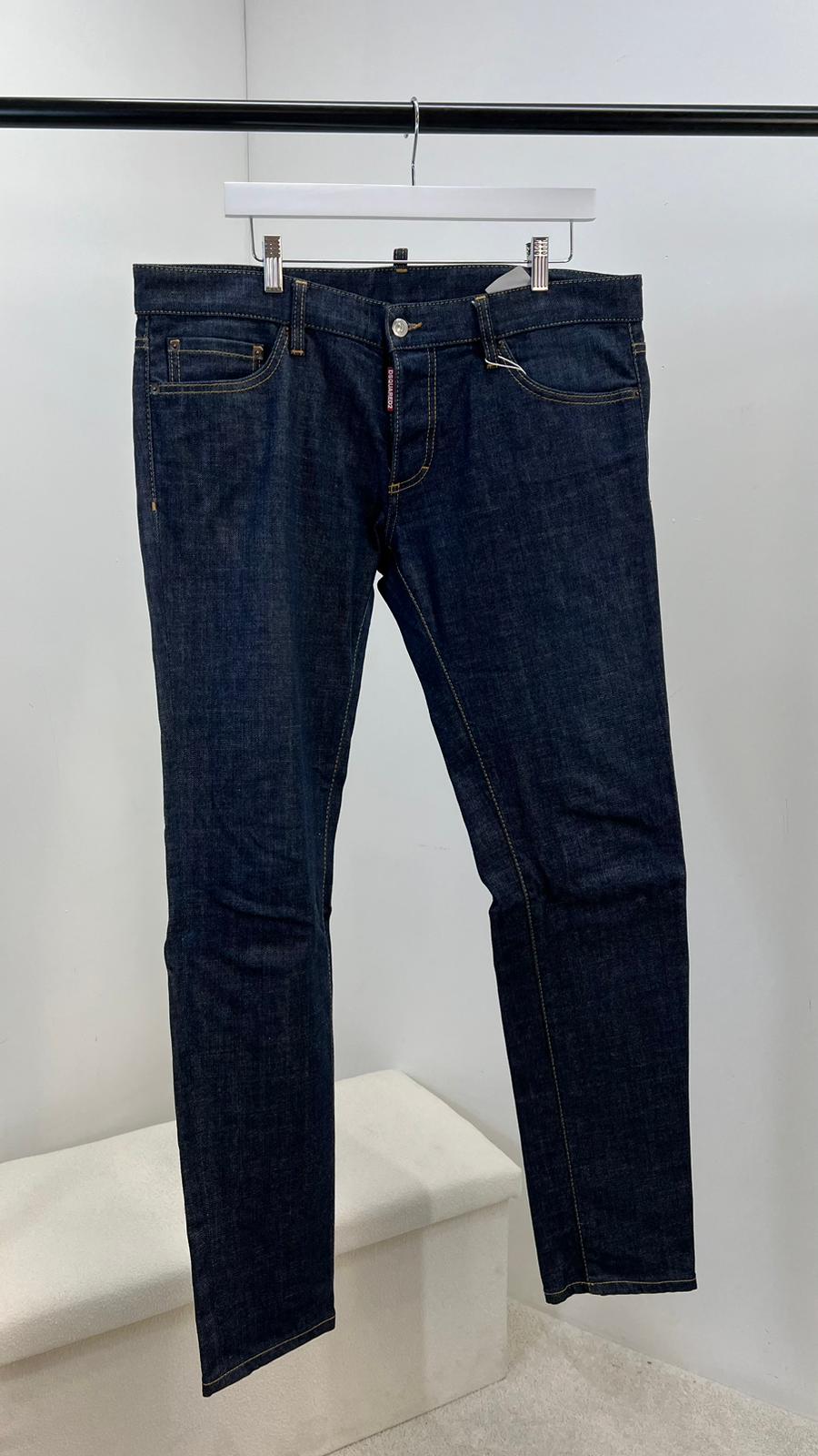 Dsquared2 “24-7” Star Blue Light Distressed Jeans (L50)