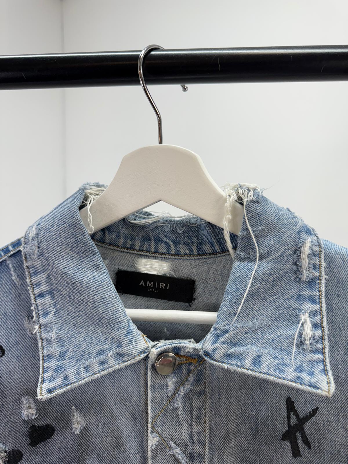 Amiri Palm Tree Denim jacket - Small