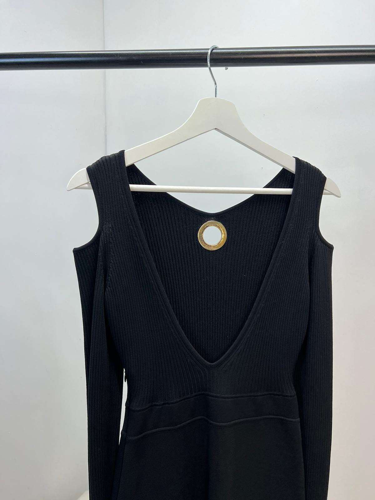 Versus Versace Item -Black Longsleeve Dress (40-10/12)