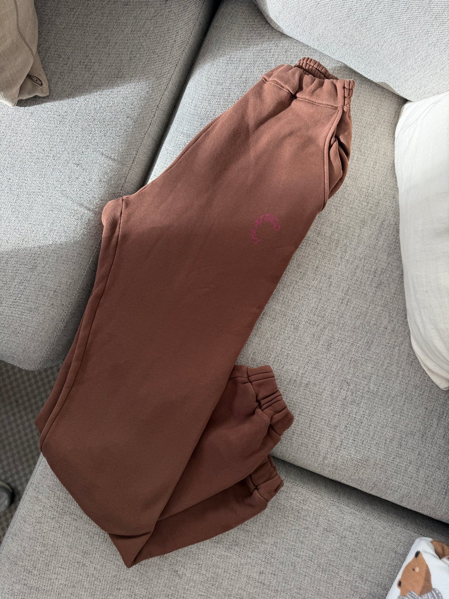 The Attico Brown Tracksuit Bottoms - XS, Suited For UK 8