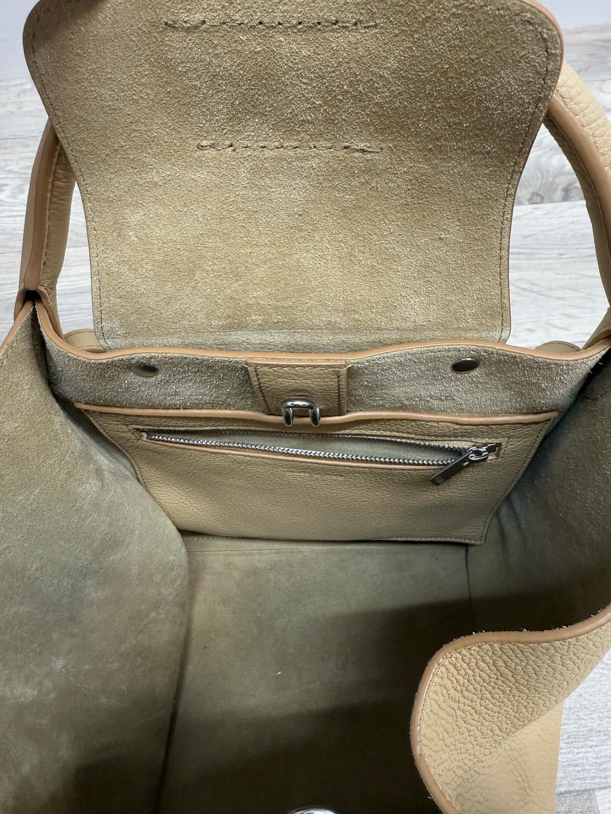 Celine ‘Big Bag’ Tan Handbag , Small