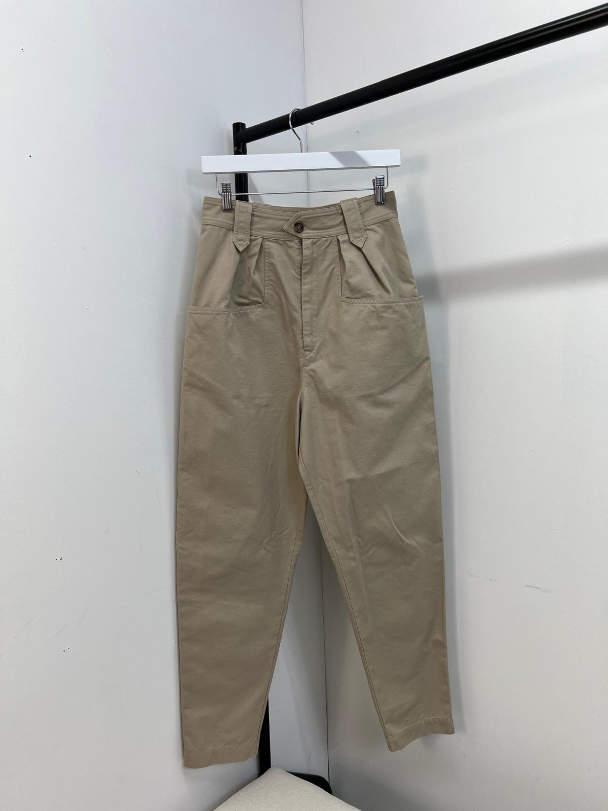 Isabel Marant Nude Parachute Trouser - UK 8