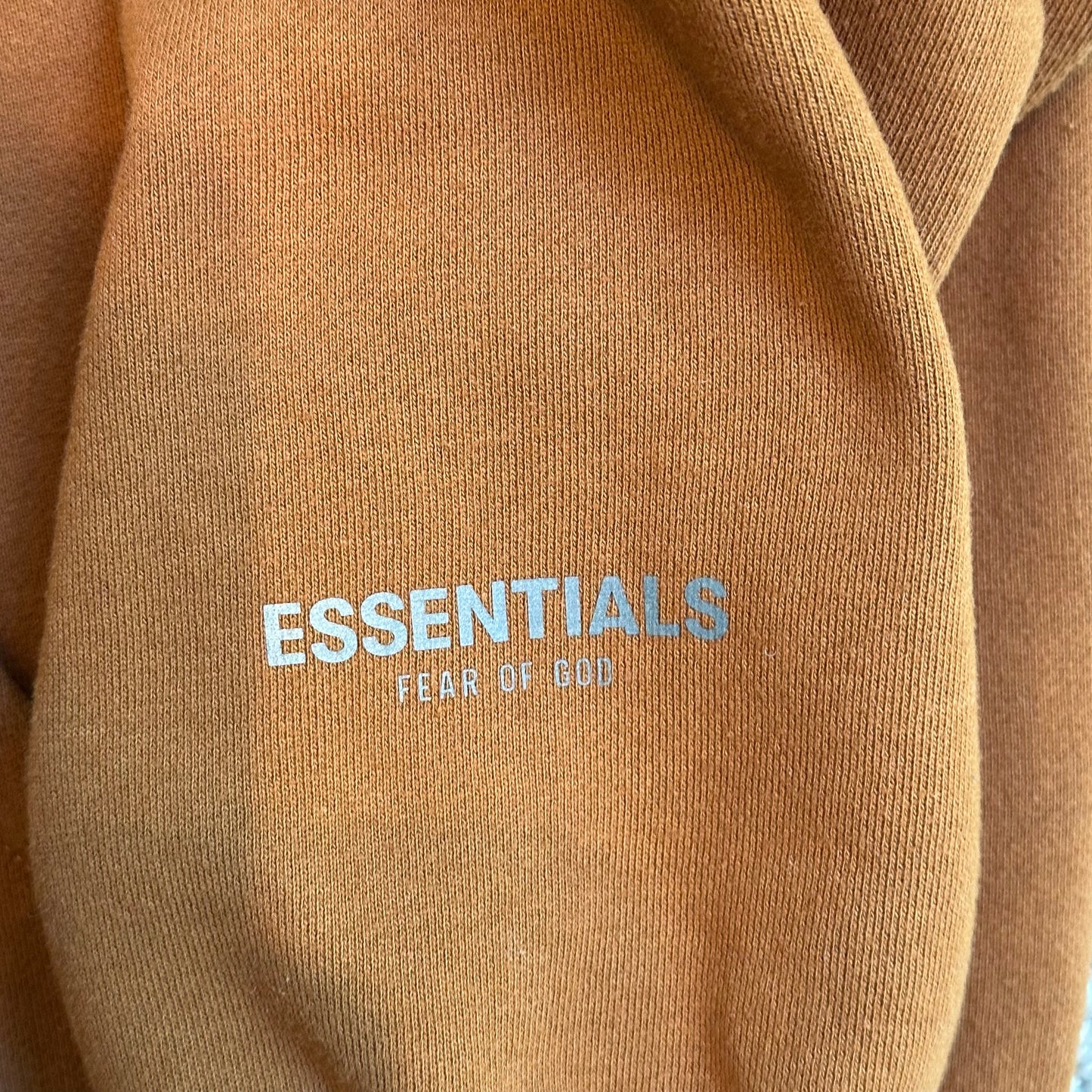 Fear Of God Essentials brown / burnt orange tracksuit - Medium