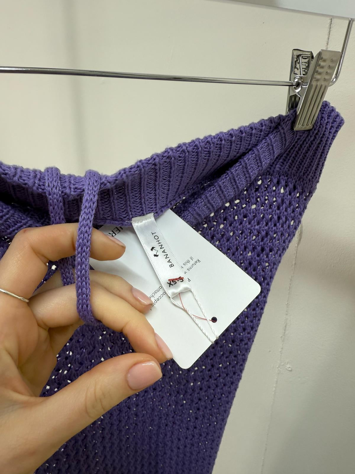 Bananhot Purple Holt Skirt & Bralette Set -UK 8