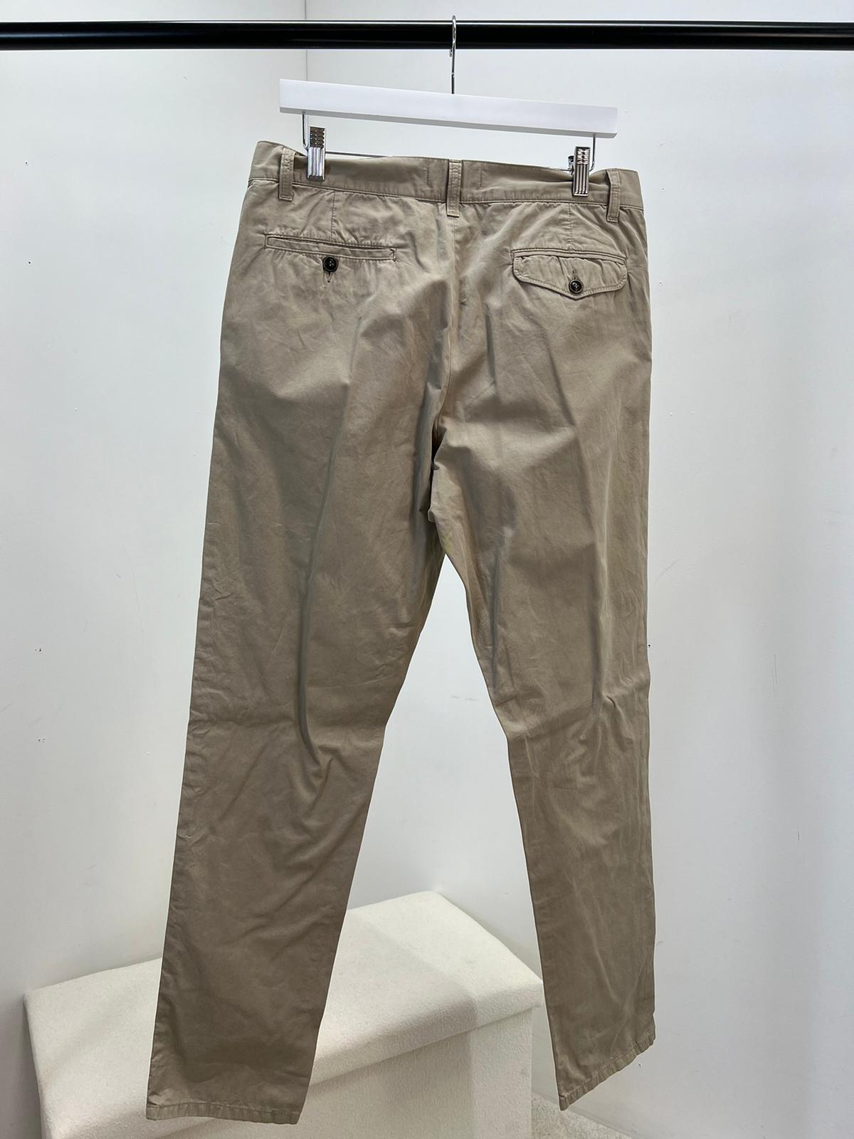 Dolce & Gabanna Beige Straight Leg Chino Trousers DRC(46/S-M)